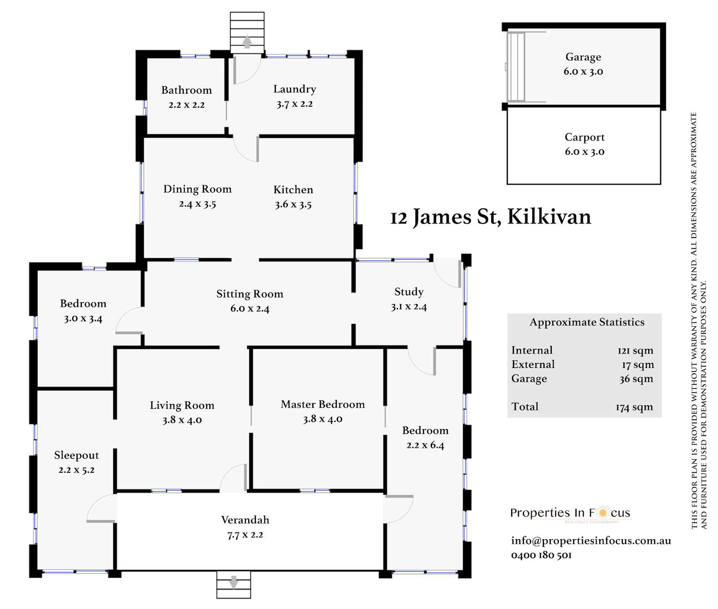 Floorplan of Homely house listing, 12 James St, Kilkivan QLD 4600
