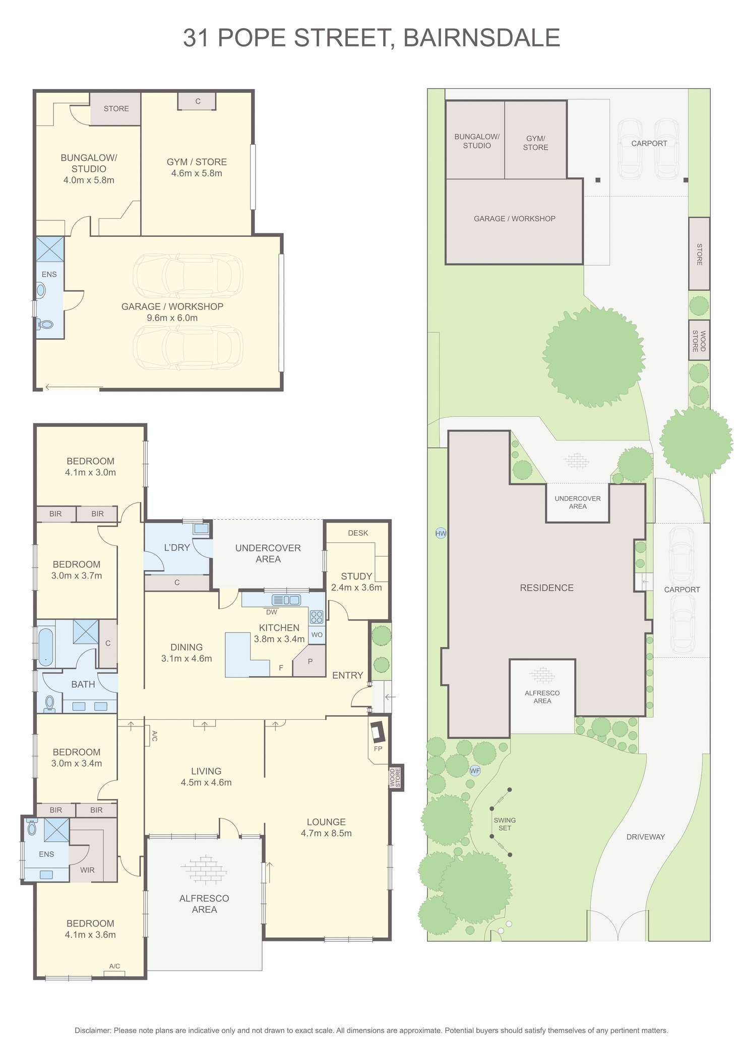 Floorplan of Homely house listing, 31 Pope St, Bairnsdale VIC 3875