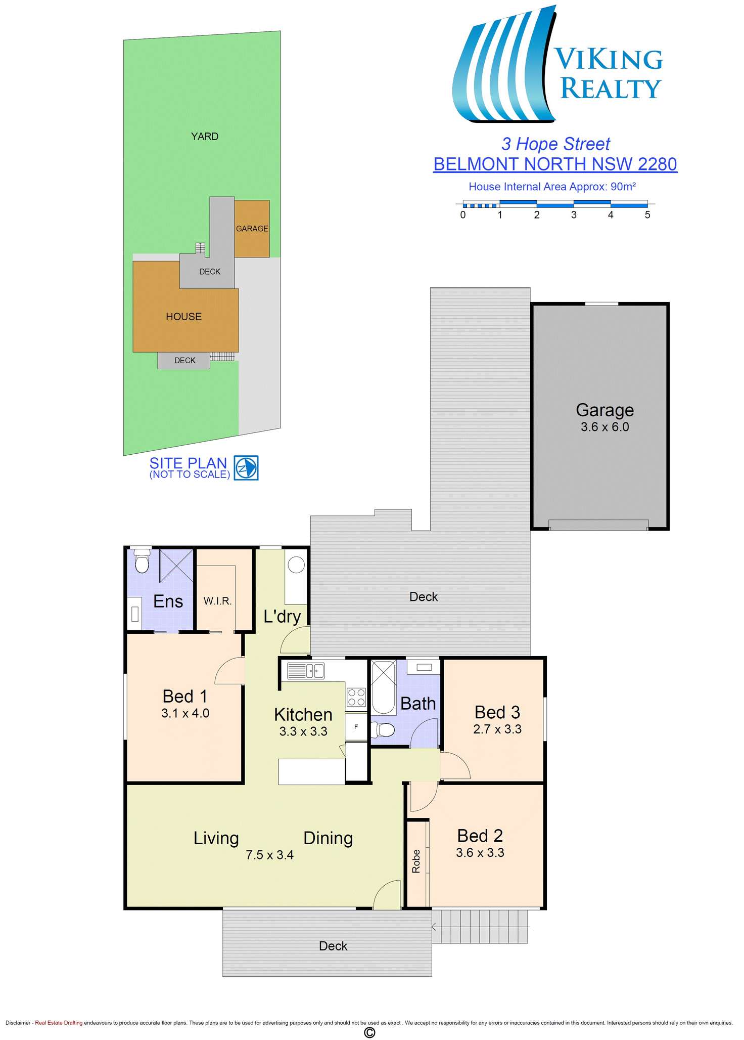 Floorplan of Homely house listing, 3 Hope St, Belmont North NSW 2280