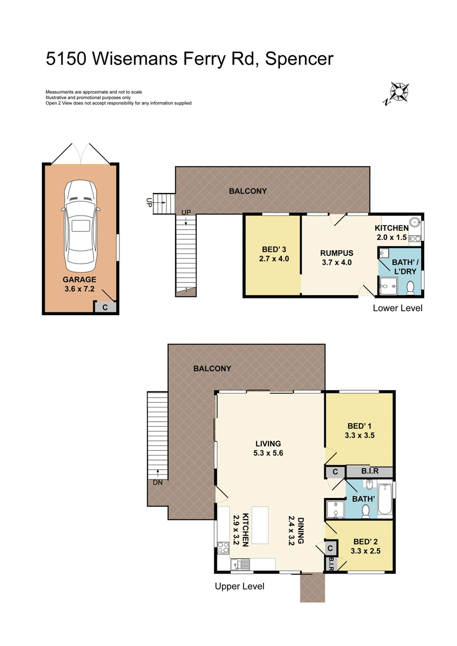 Floorplan of Homely house listing, 5150 Wisemans Ferry Rd, Spencer NSW 2775