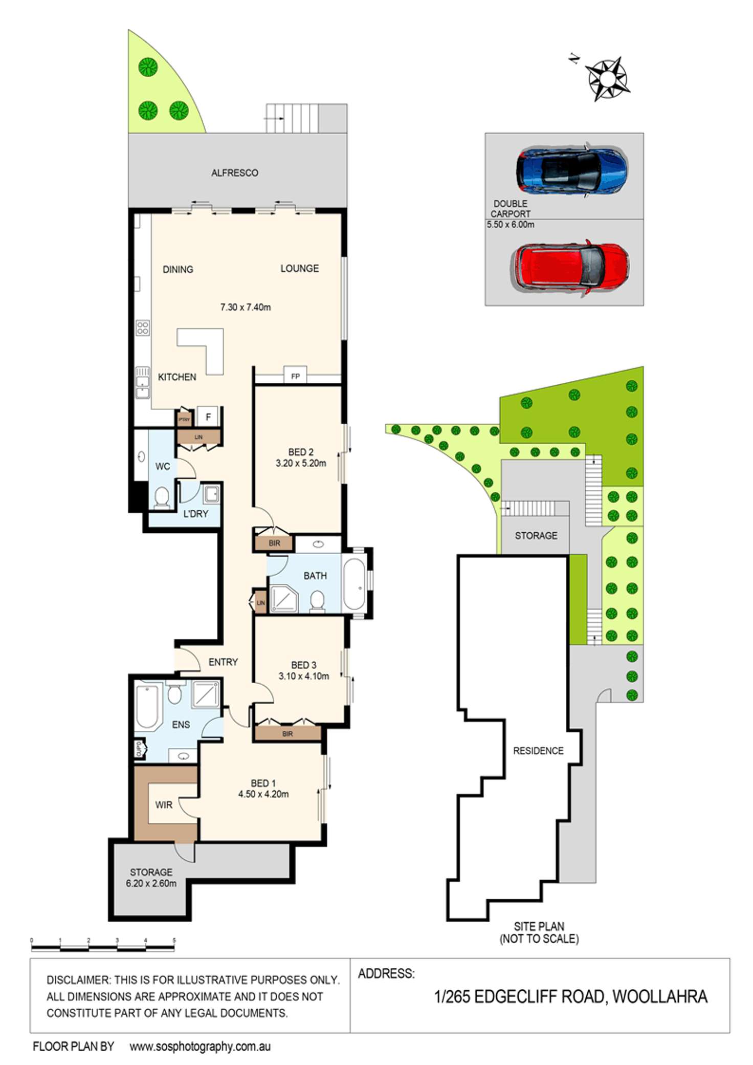 Floorplan of Homely apartment listing, 1/265 Edgecliff Road, Woollahra NSW 2025