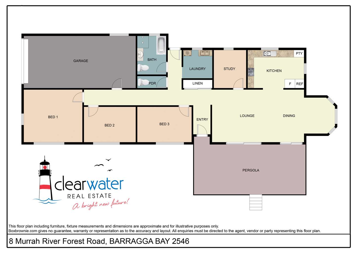Floorplan of Homely house listing, 8 Murrah River Forest Rd, Barragga Bay NSW 2546