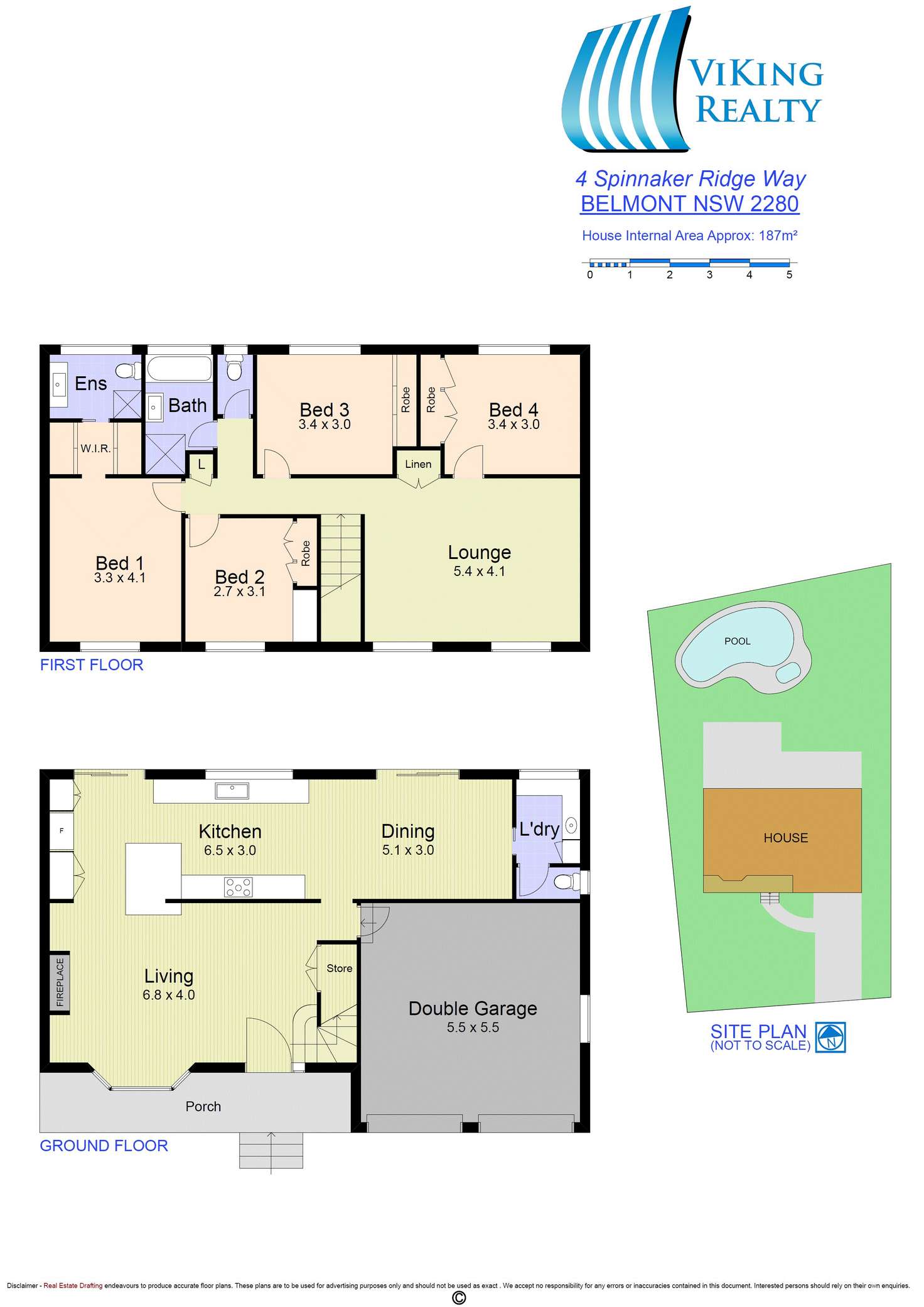 Floorplan of Homely house listing, 4 Spinnaker Ridge Way, Belmont NSW 2280