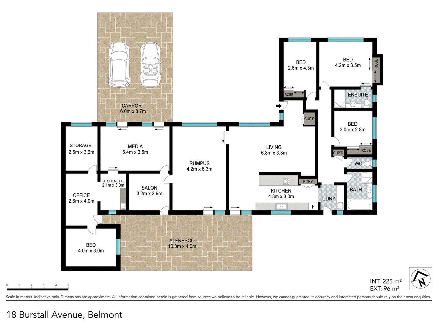 Floorplan of Homely house listing, 18 Burstall Ave, Belmont QLD 4153