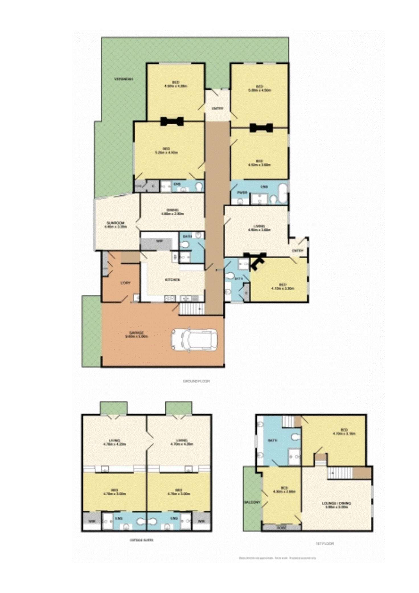 Floorplan of Homely house listing, 147 High St, Rutherglen VIC 3685