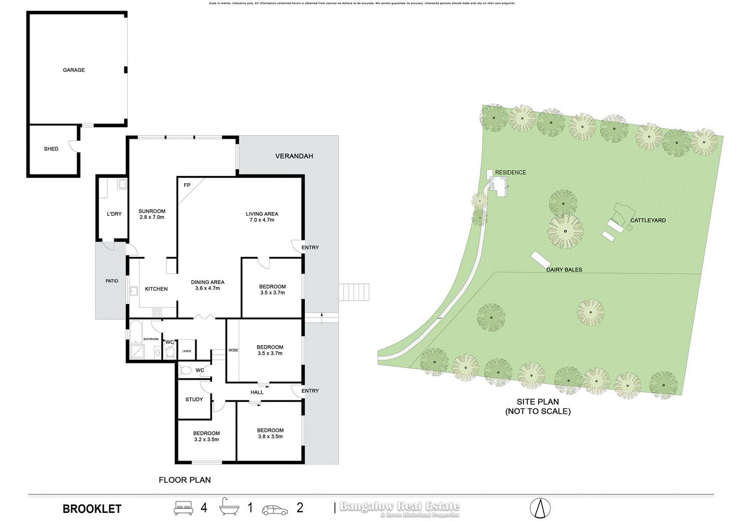 Floorplan of Homely house listing, 80 Emigrant Crossing, Brooklet NSW 2479