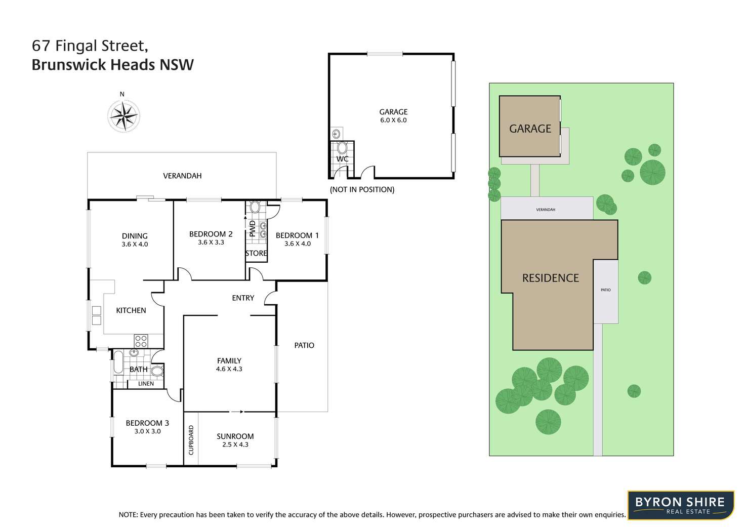 Floorplan of Homely house listing, 67 Fingal St, Brunswick Heads NSW 2483