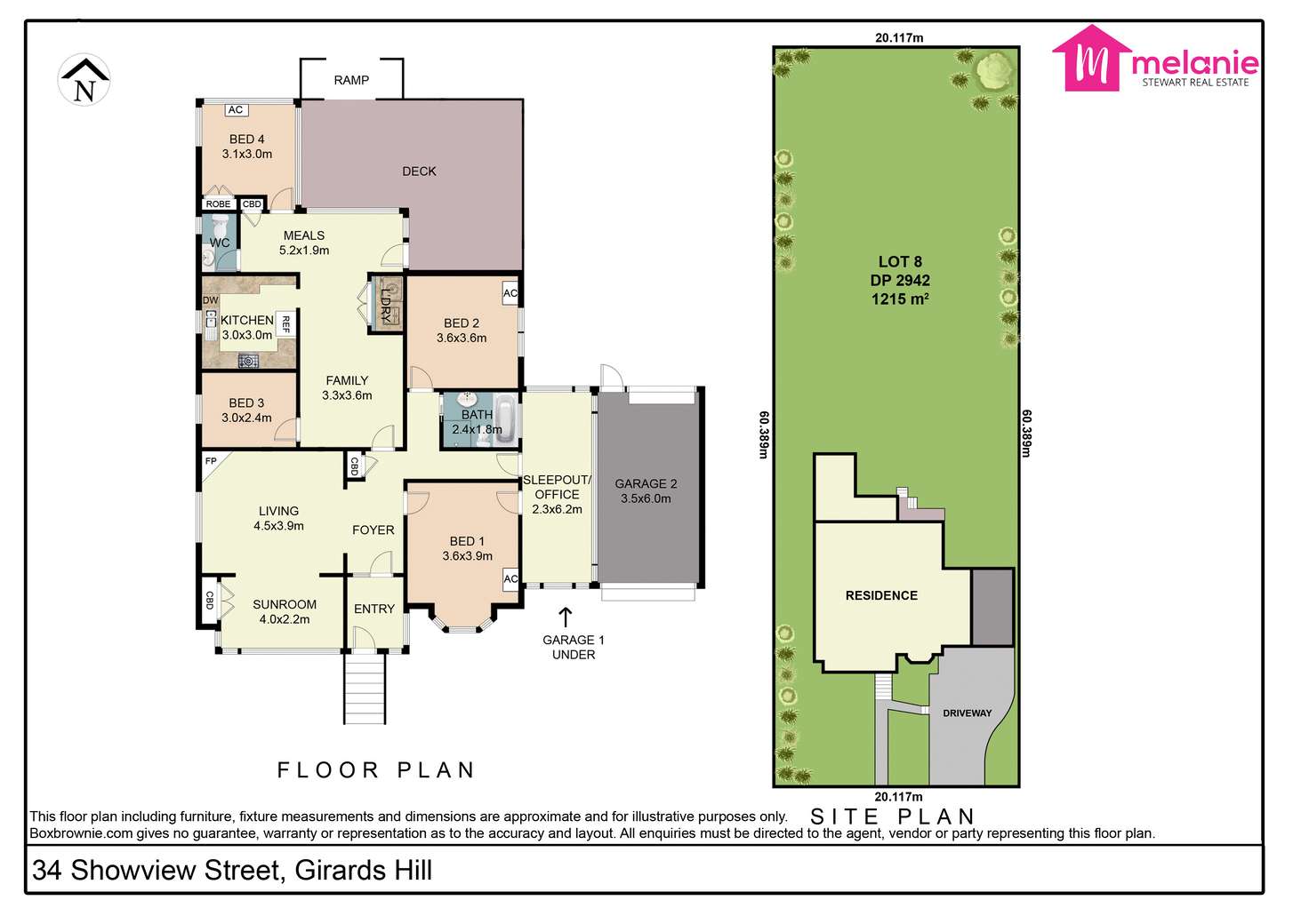 Floorplan of Homely house listing, 34 Showview St, Girards Hill NSW 2480