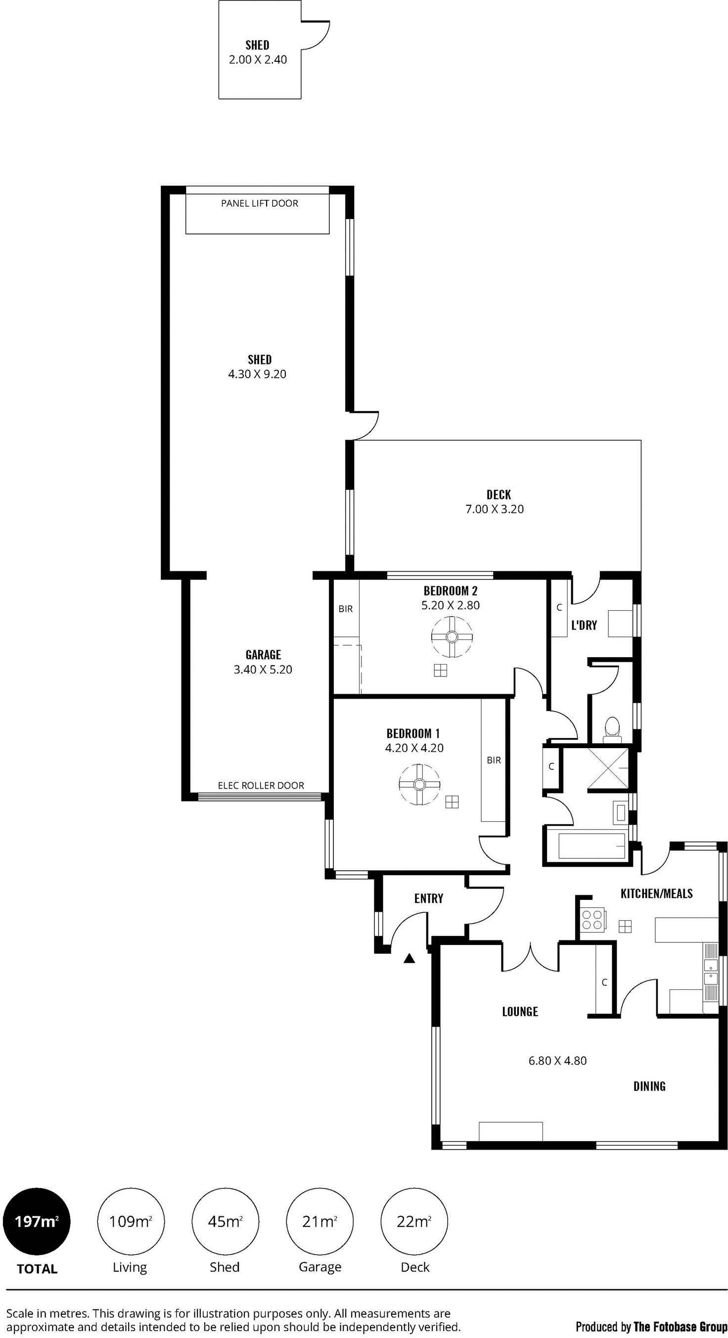 Floorplan of Homely house listing, 23 Linden Ave, Hazelwood Park SA 5066