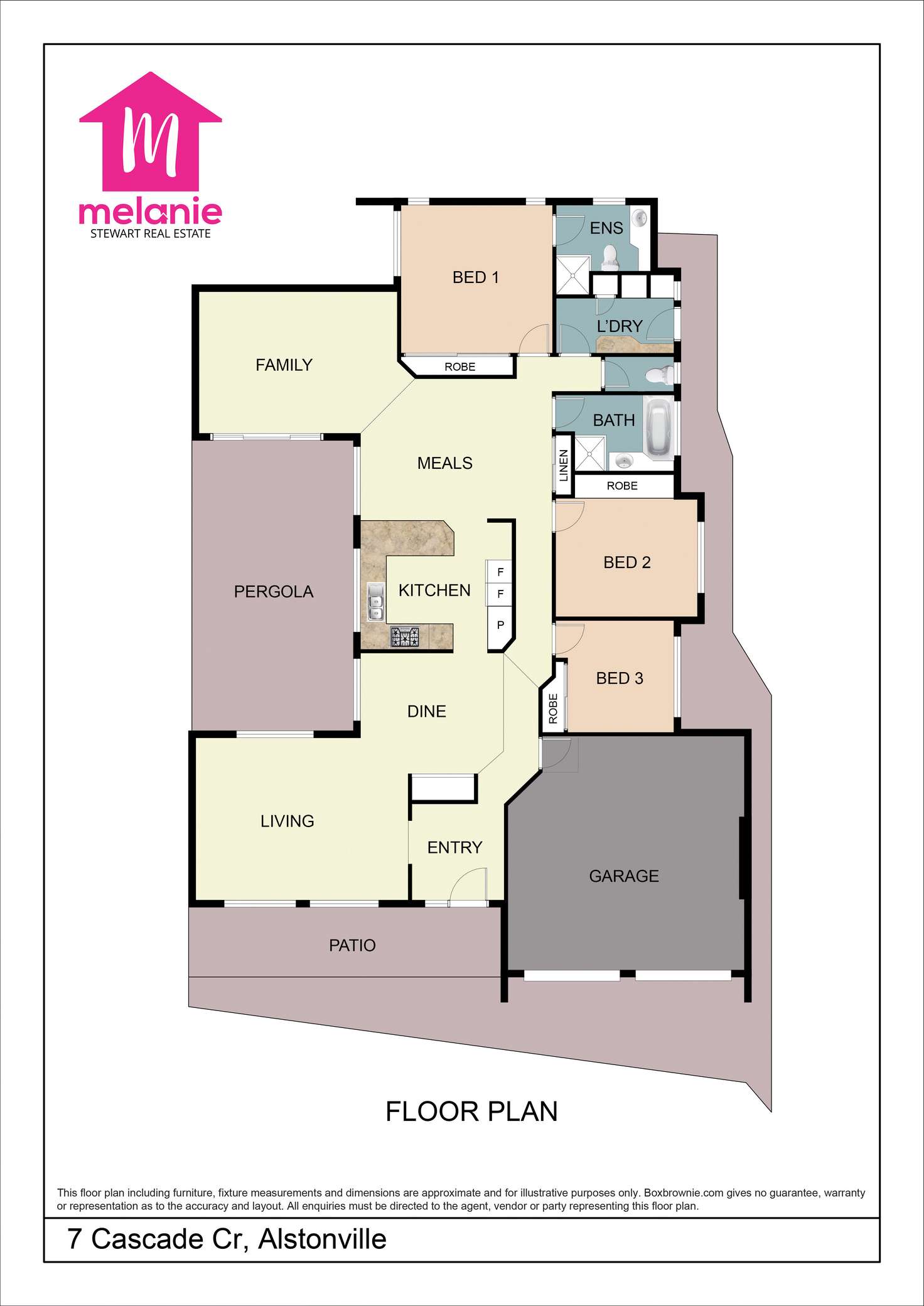 Floorplan of Homely house listing, 7 Cascade Cres, Alstonville NSW 2477