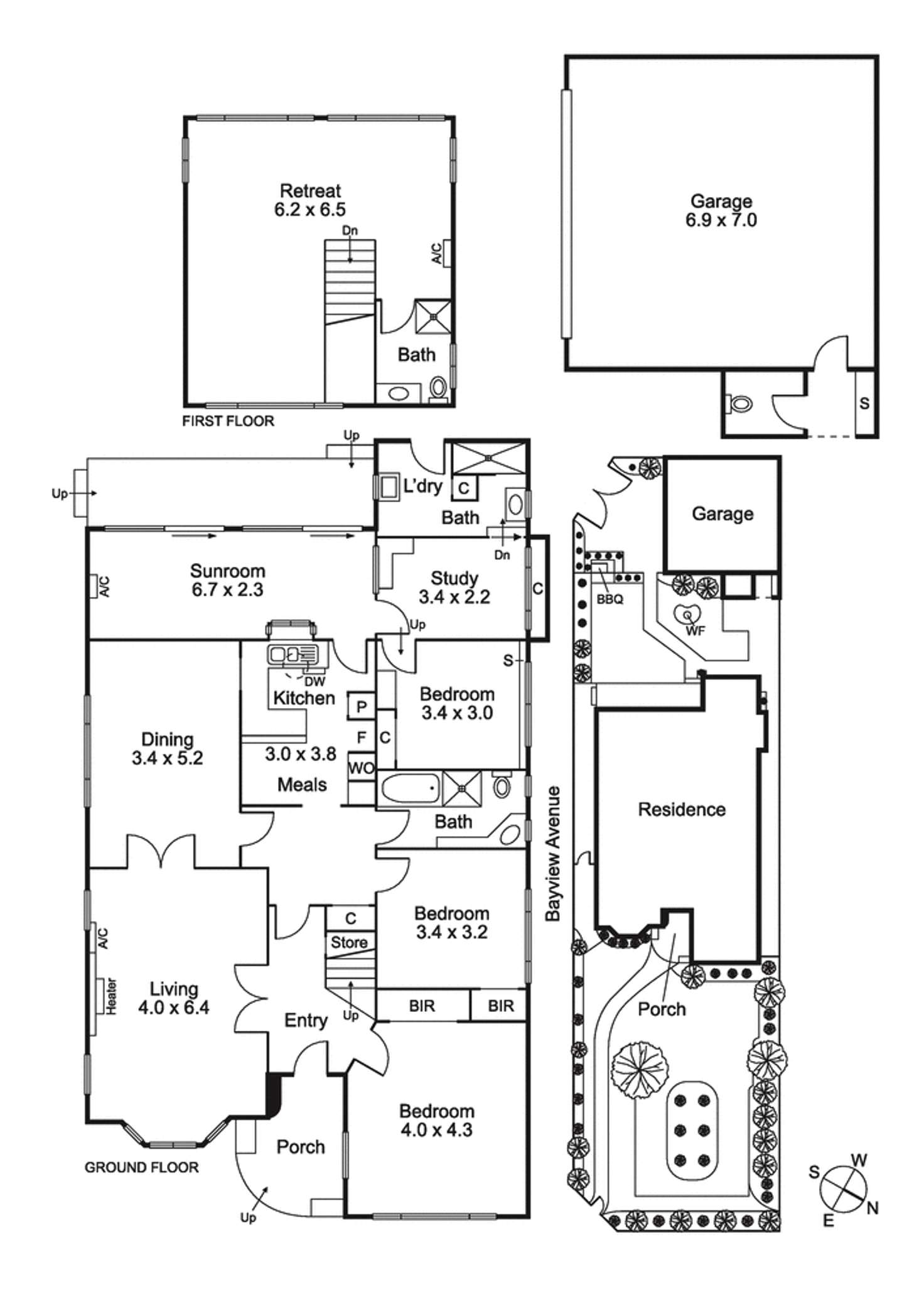 Floorplan of Homely house listing, 76 Nepean Hwy, Aspendale VIC 3195