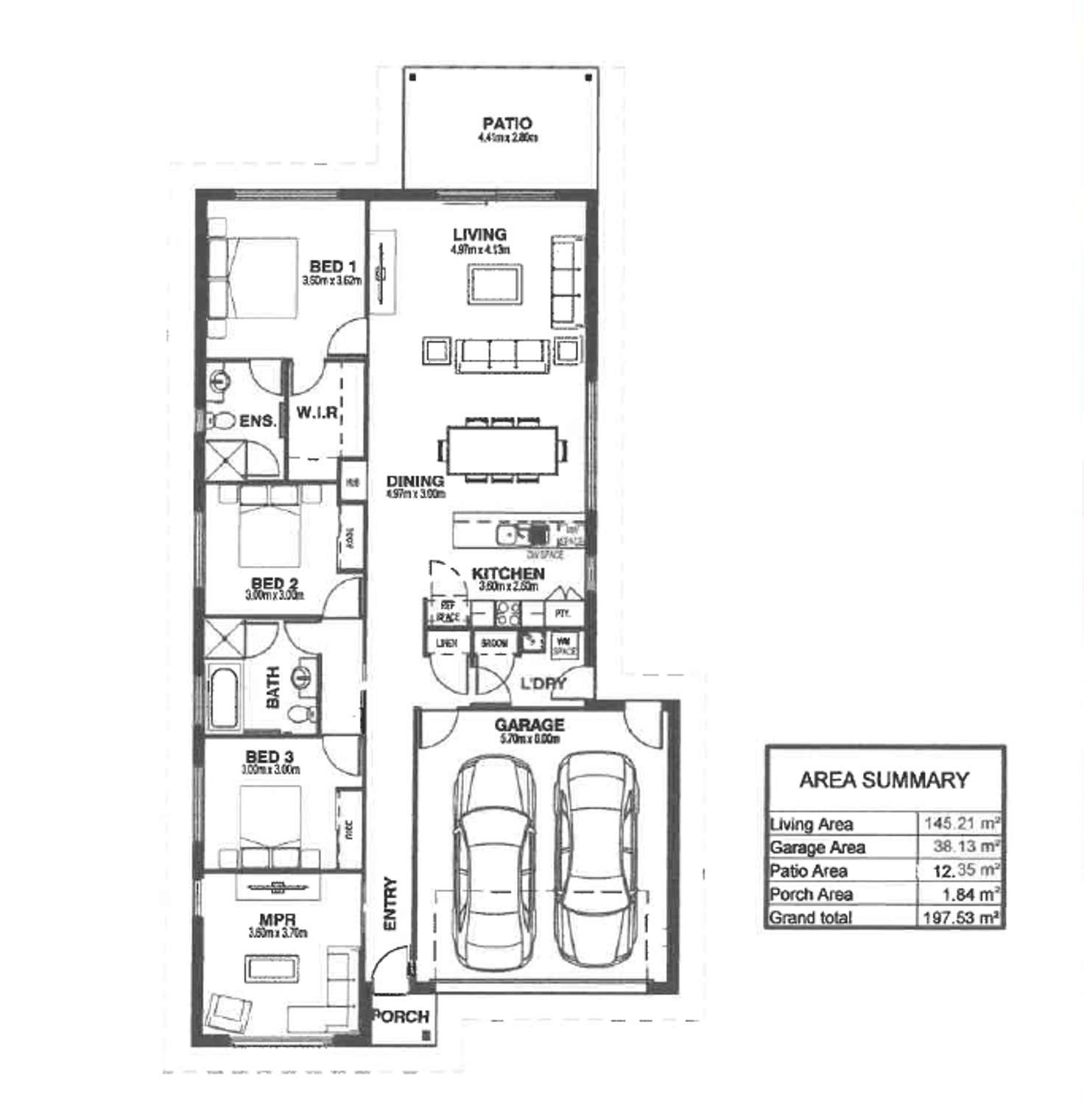 Floorplan of Homely house listing, 2 Payne Lane, Urraween QLD 4655