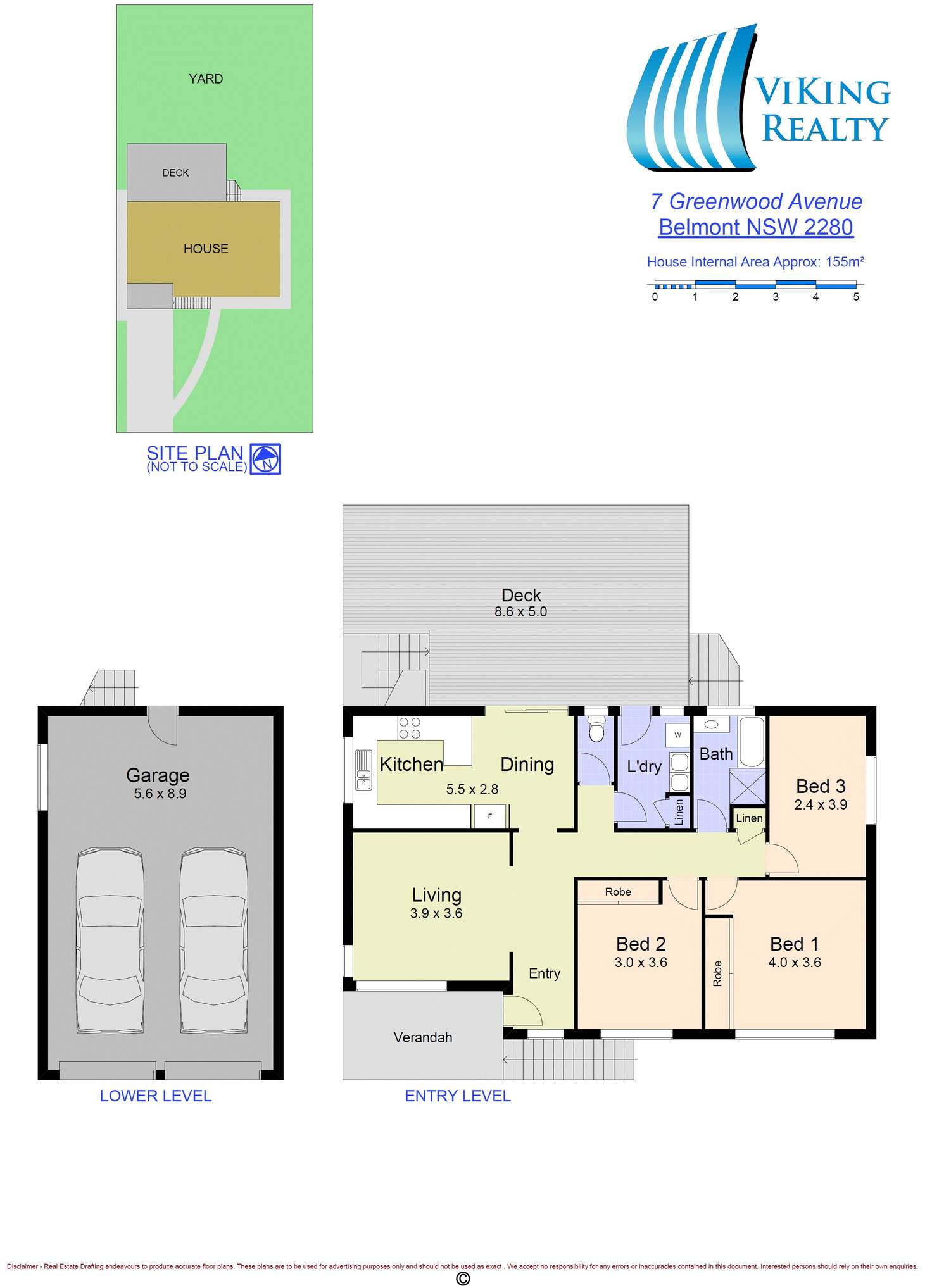 Floorplan of Homely house listing, 7 Greenwood Ave, Belmont NSW 2280