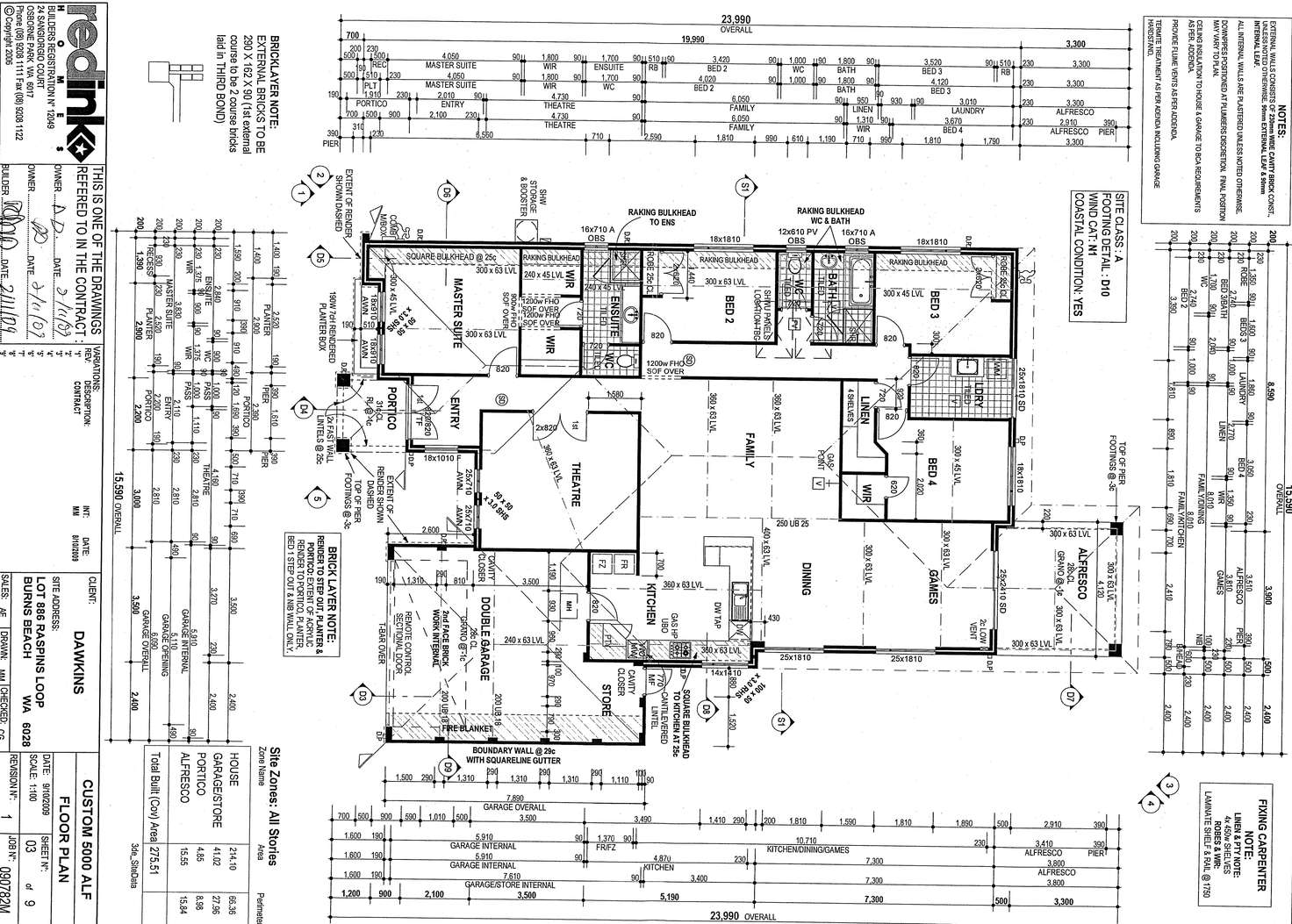 Floorplan of Homely house listing, 35 Raspins Loop, Burns Beach WA 6028