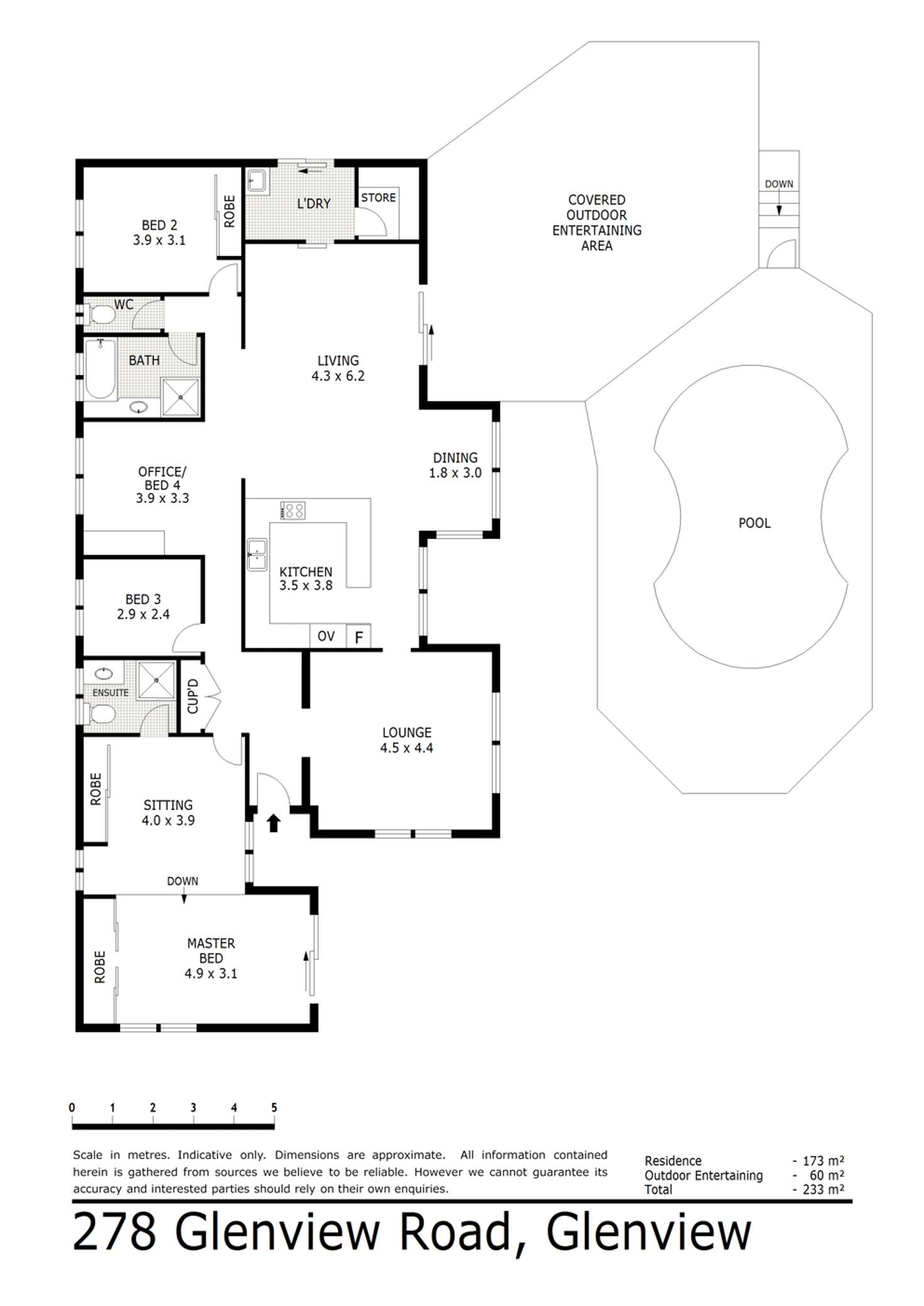 Floorplan of Homely house listing, 278 Glenview Rd, Glenview QLD 4553