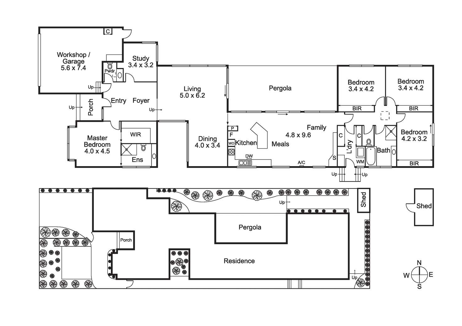 Floorplan of Homely house listing, 30 Laburnum St, Brighton VIC 3186