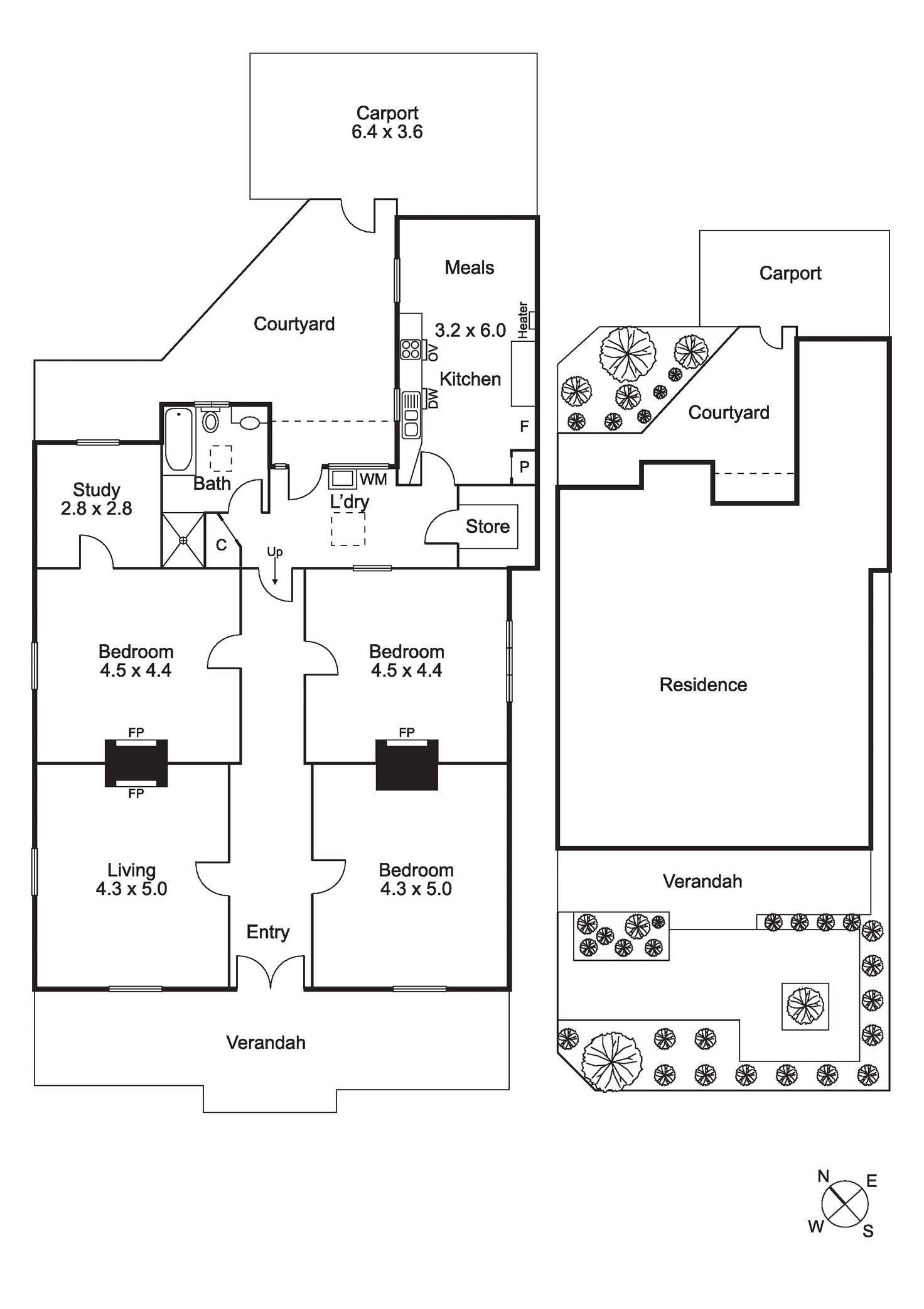 Floorplan of Homely house listing, 19 Wilson St, Brighton VIC 3186