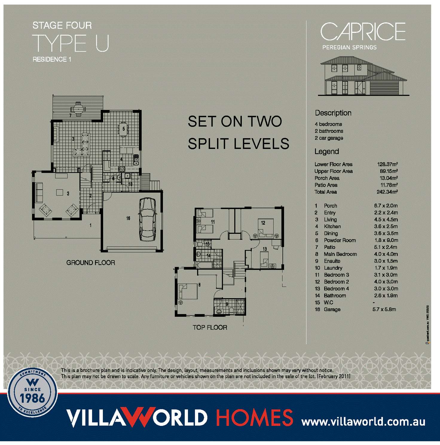 Floorplan of Homely house listing, Unit 1/15 Dunes Ct, Peregian Springs QLD 4573