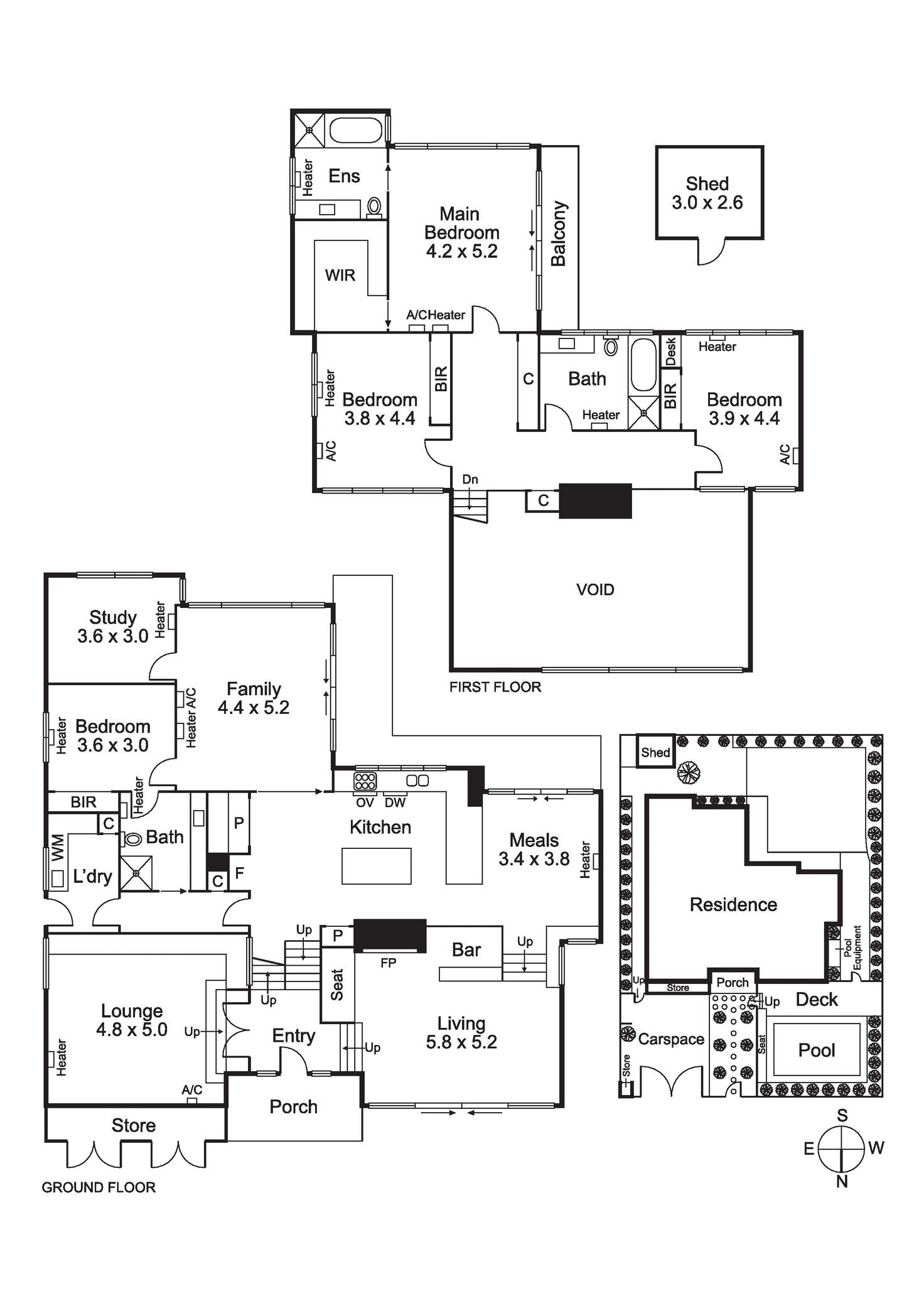 Floorplan of Homely house listing, 56 Cloris Ave, Beaumaris VIC 3193