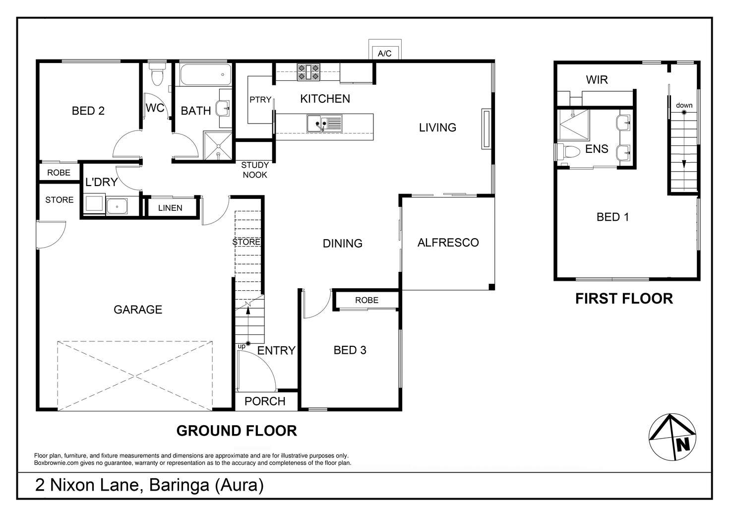 Floorplan of Homely house listing, 2 Nixon Lane, Caloundra West QLD 4551