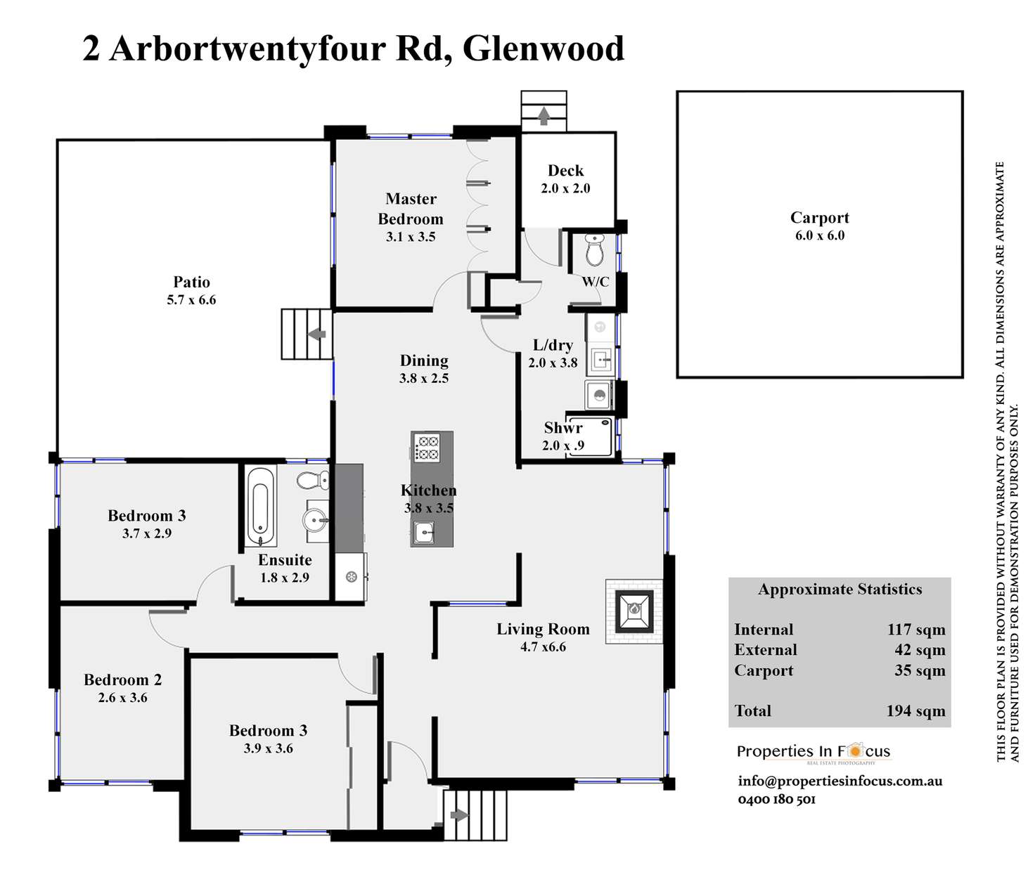 Floorplan of Homely house listing, 2 Arbortwenty-four Rd, Glenwood QLD 4570
