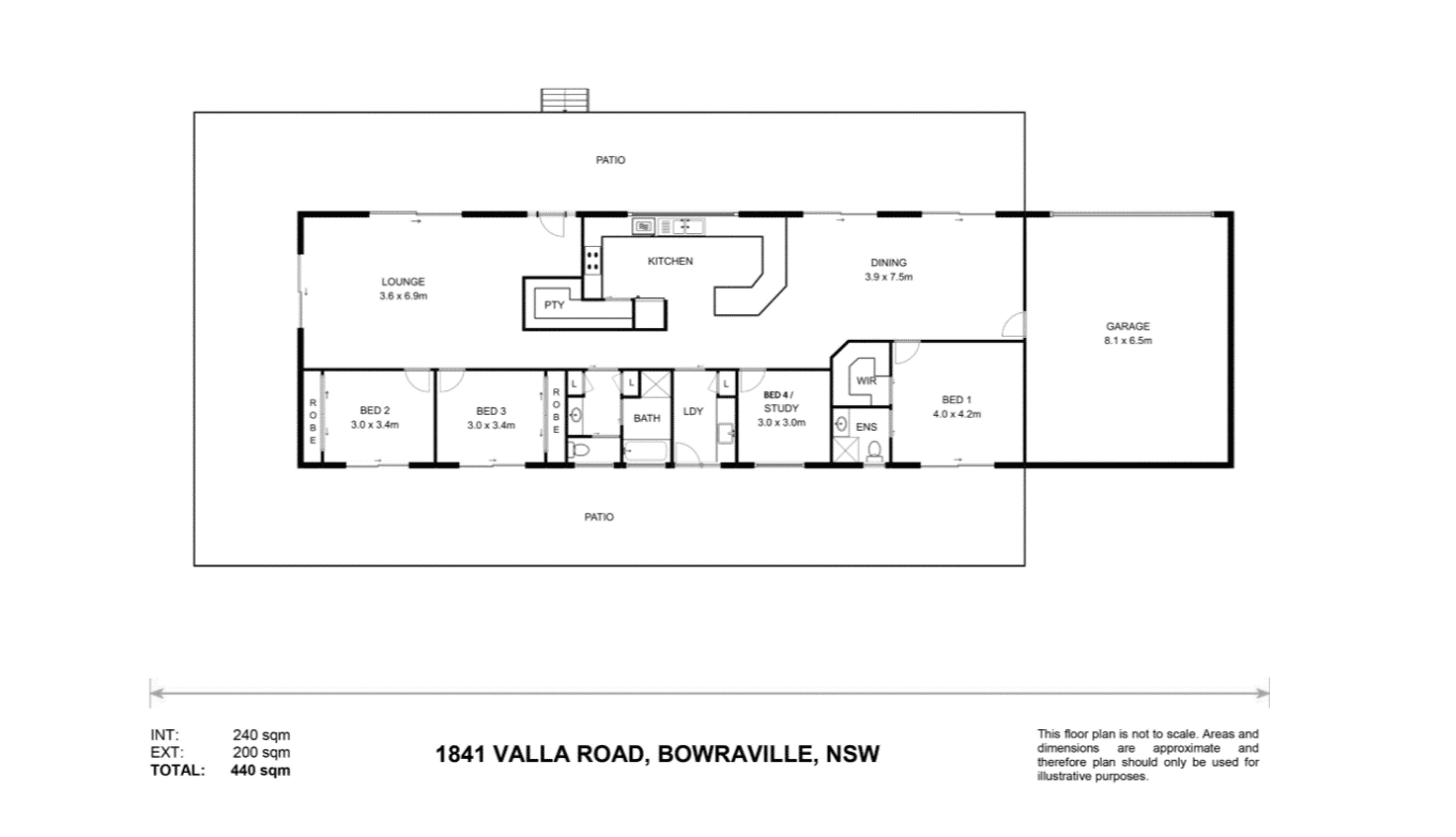 Floorplan of Homely house listing, 1841 Valla Road, Bowraville NSW 2449