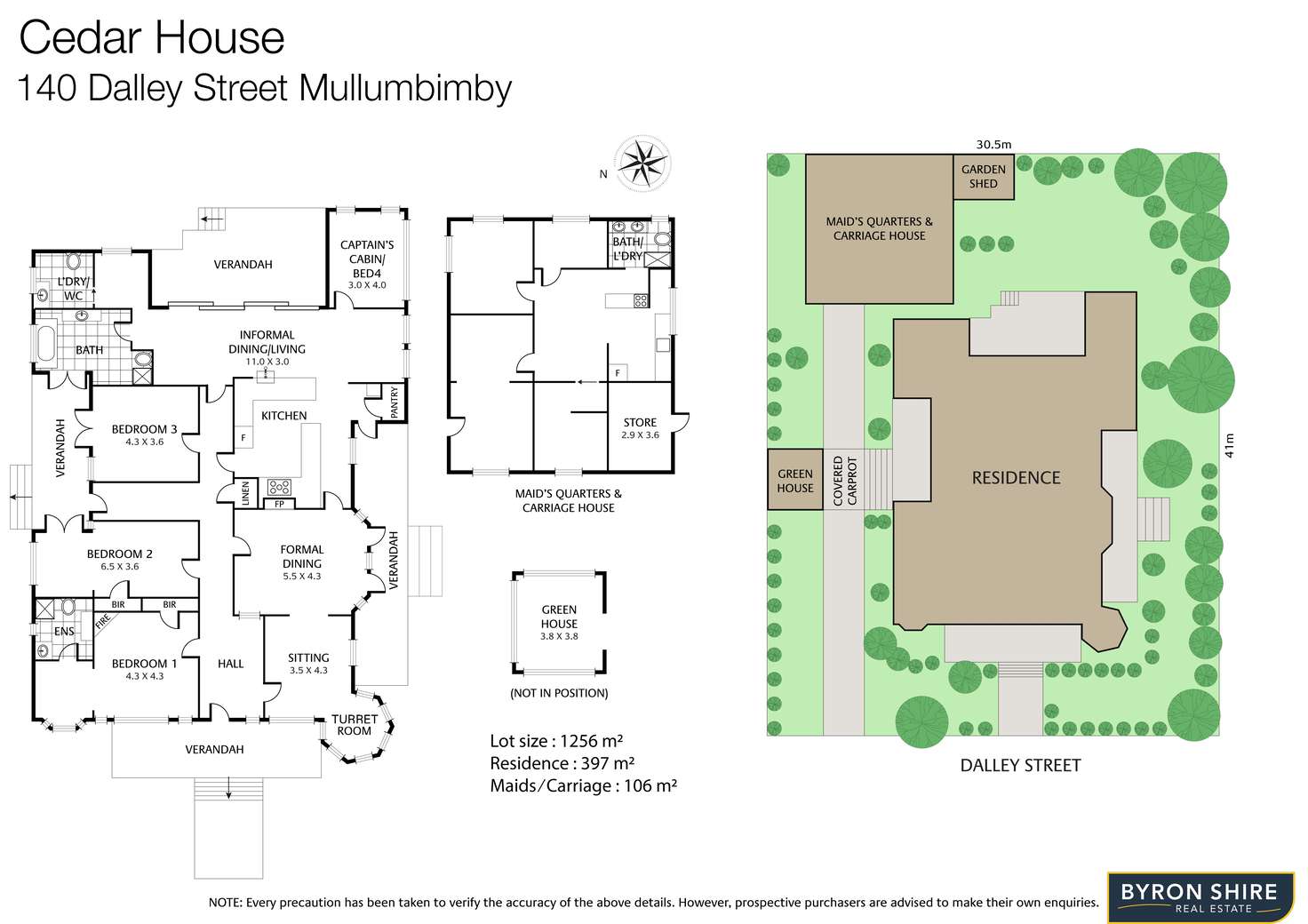 Floorplan of Homely house listing, 140 Dalley St, Mullumbimby NSW 2482
