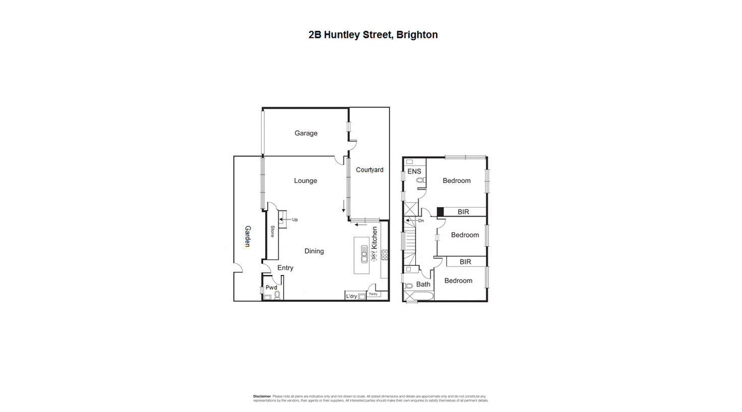 Floorplan of Homely house listing, 2B Huntley St, Brighton VIC 3186