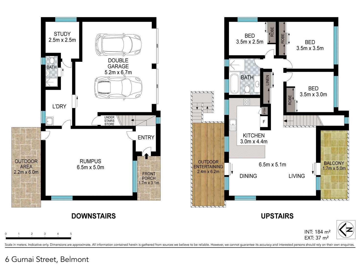 Floorplan of Homely house listing, 6 Gurnai St, Belmont QLD 4153