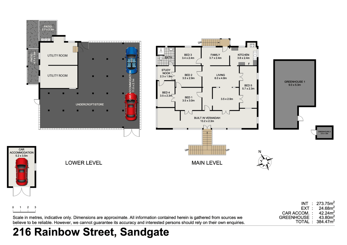 Floorplan of Homely house listing, 216 Rainbow Street, Sandgate QLD 4017