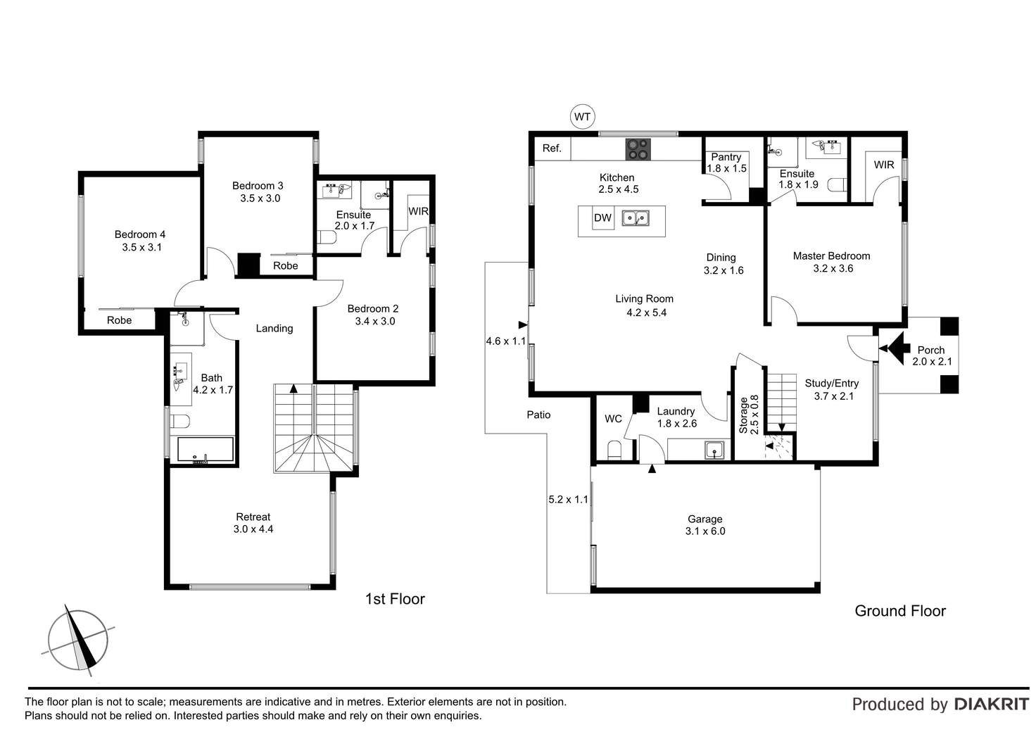 Floorplan of Homely townhouse listing, 19 Arbor Terrace, Avondale Heights VIC 3034