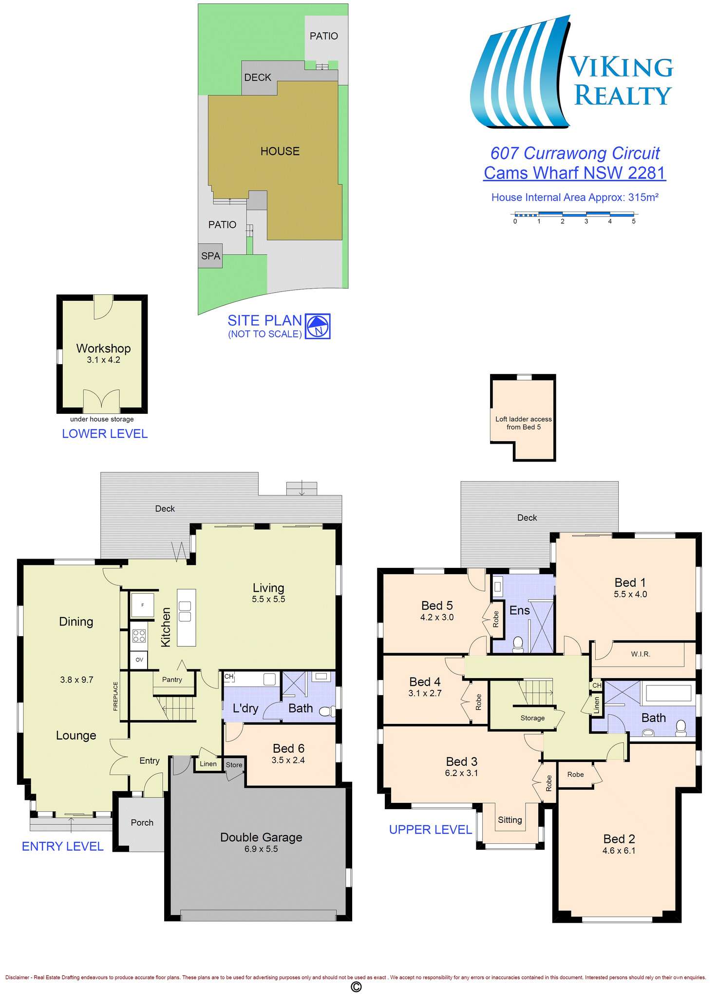 Floorplan of Homely house listing, 607 Currawong Cct, Cams Wharf NSW 2281