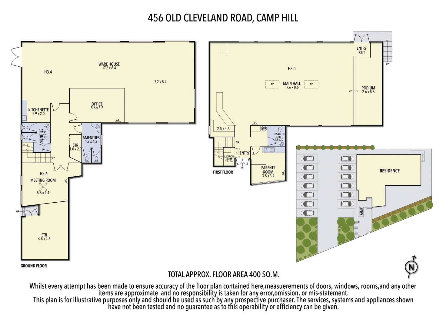 Floorplan of Homely house listing, 456 Old Cleveland Rd, Camp Hill QLD 4152