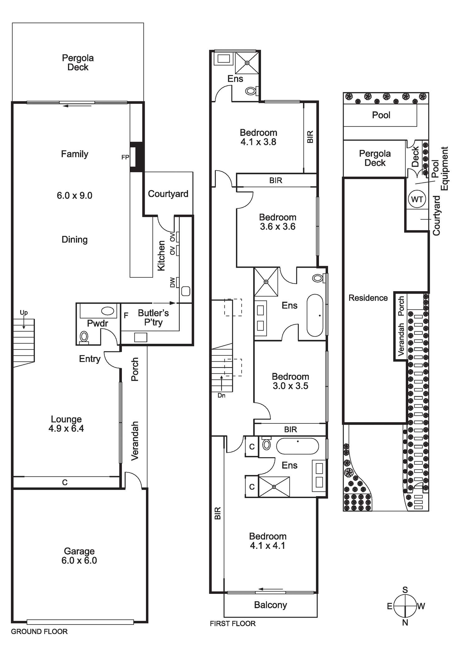 Floorplan of Homely house listing, 1C Chapman St, Brighton East VIC 3187