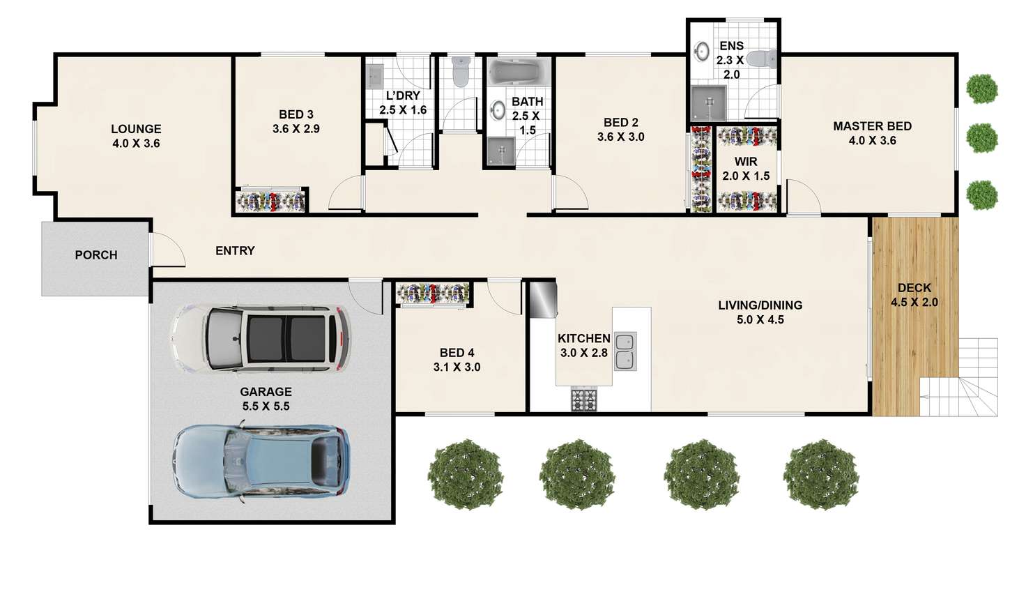 Floorplan of Homely house listing, 20 The Promenade, Springfield Lakes QLD 4300