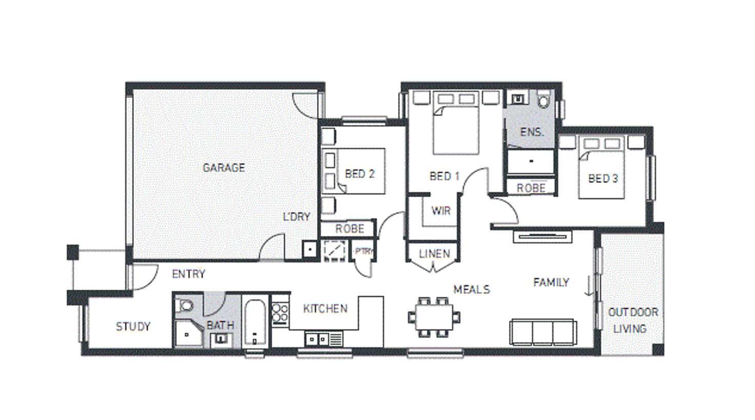 Floorplan of Homely house listing, 12 Capricorn Crescent, Springfield Lakes QLD 4300