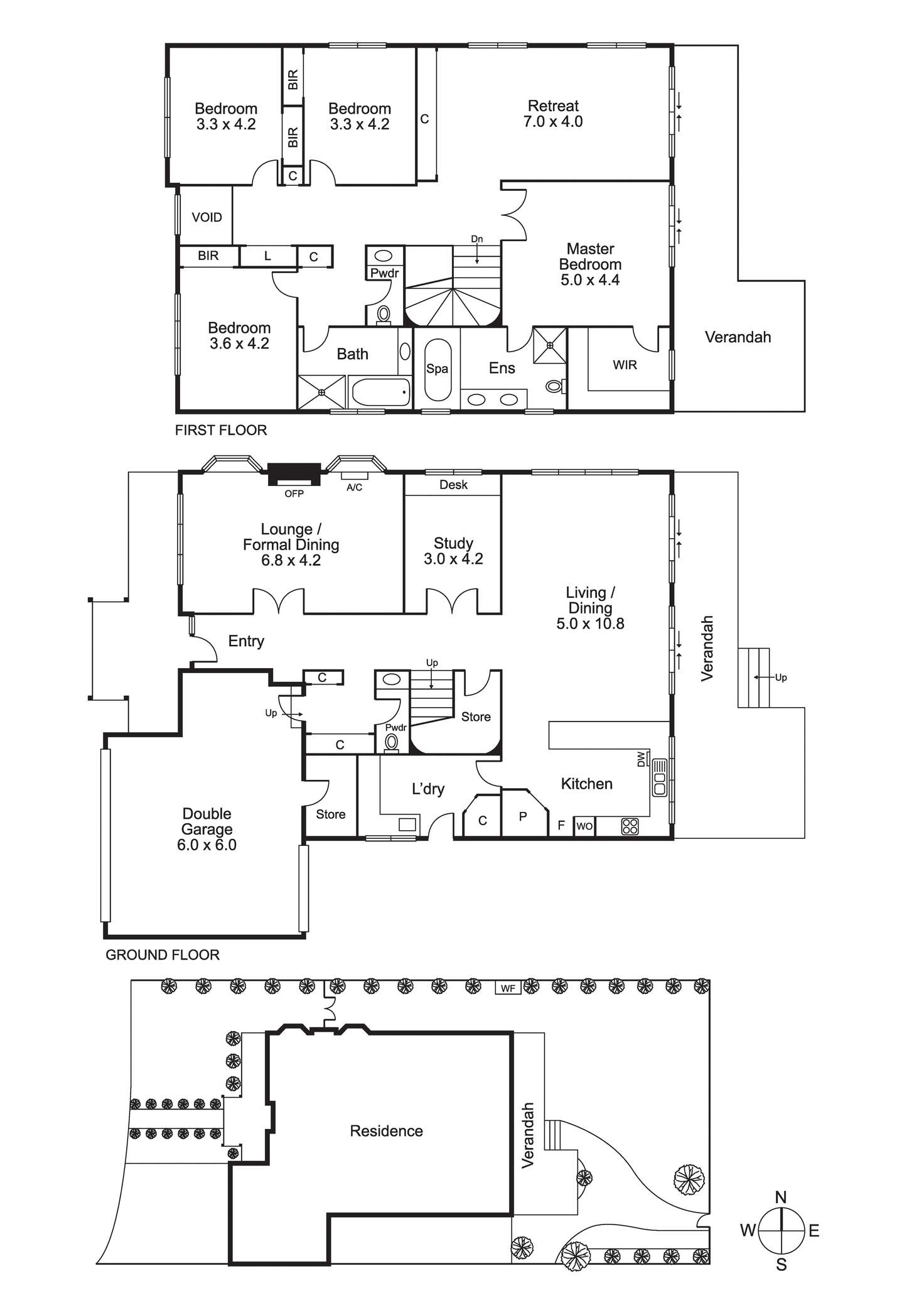 Floorplan of Homely house listing, 4 Stevens Pde, Black Rock VIC 3193