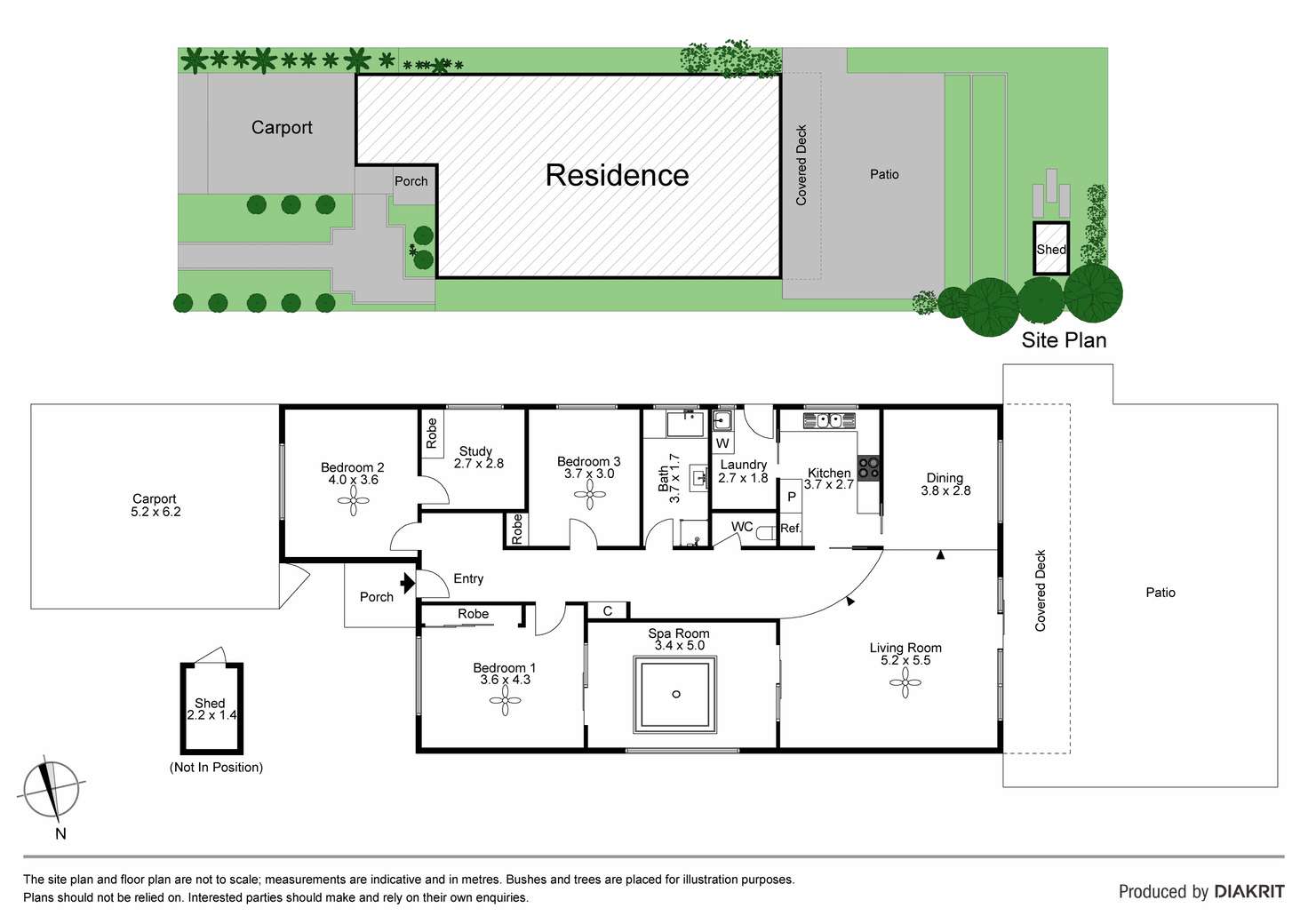Floorplan of Homely house listing, 137 Deakin Street, Essendon VIC 3040