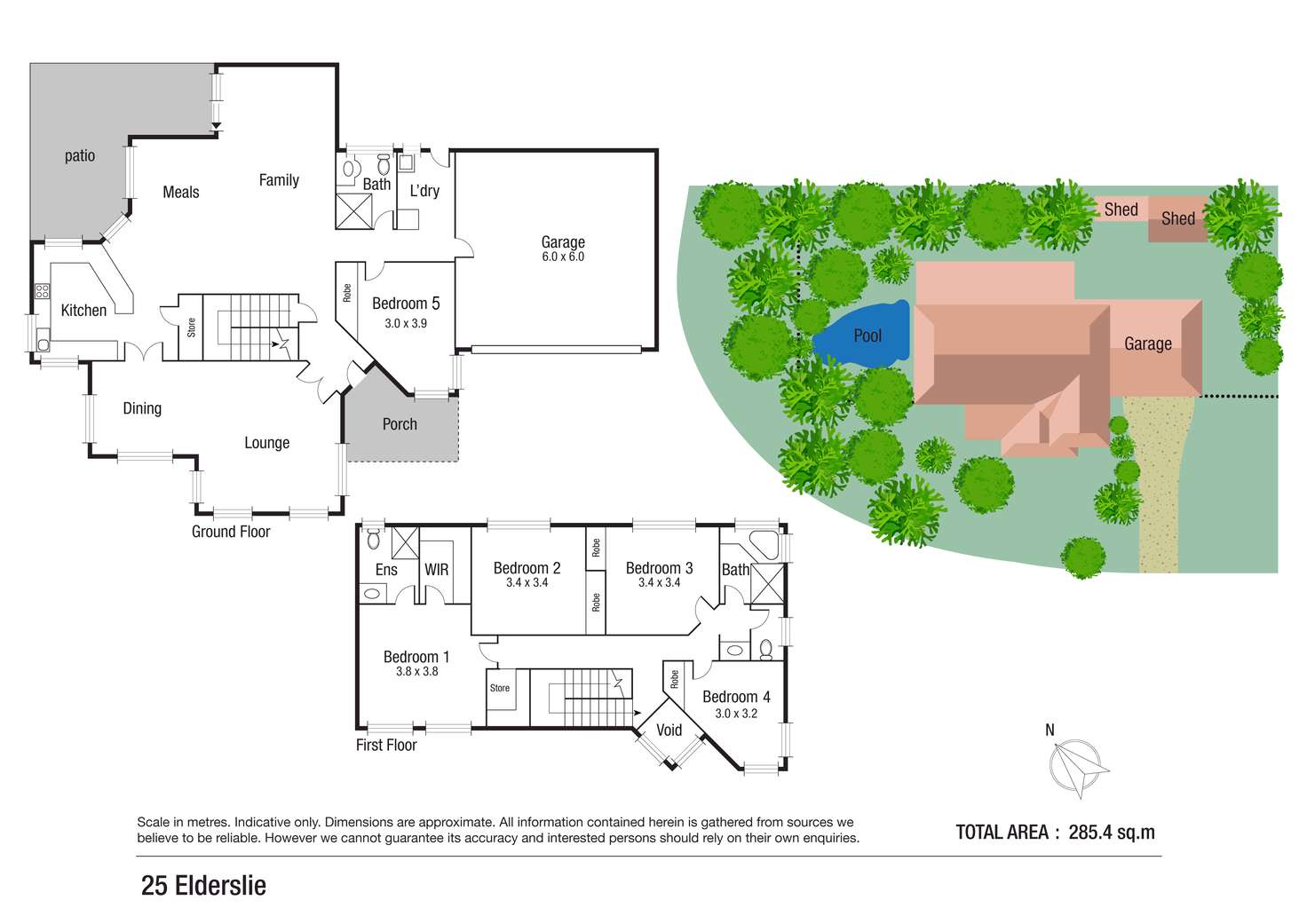 Floorplan of Homely house listing, 25 Elderslie St, Annandale QLD 4814