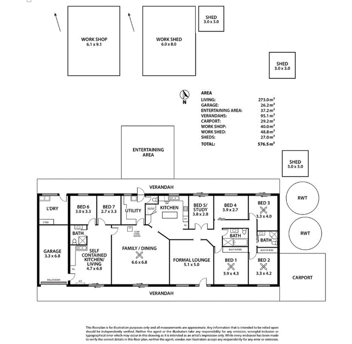Floorplan of Homely house listing, 361 Old Princes Hwy, Blakiston SA 5250
