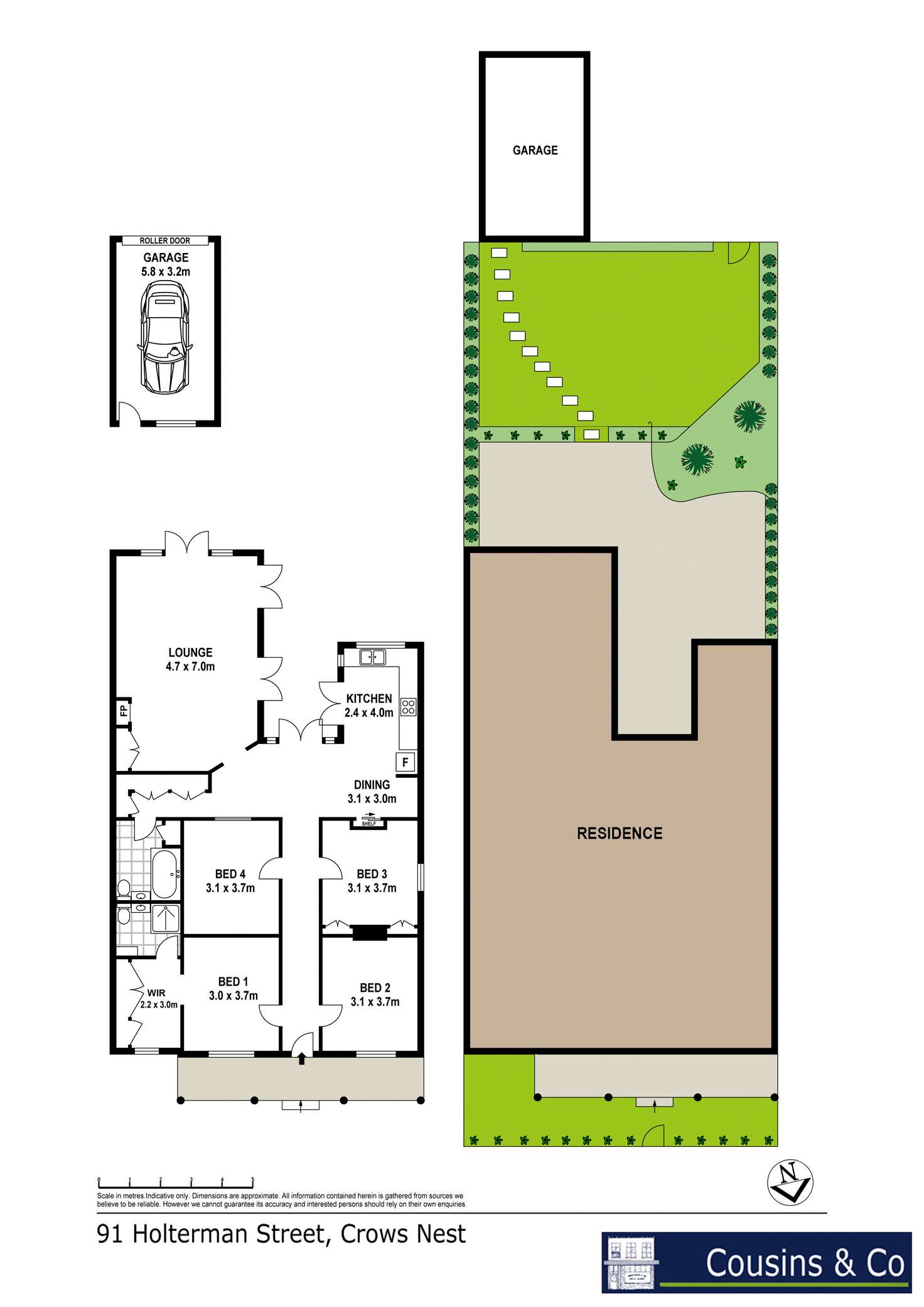 Floorplan of Homely house listing, 91 Holtermann Street, Crows Nest NSW 2065