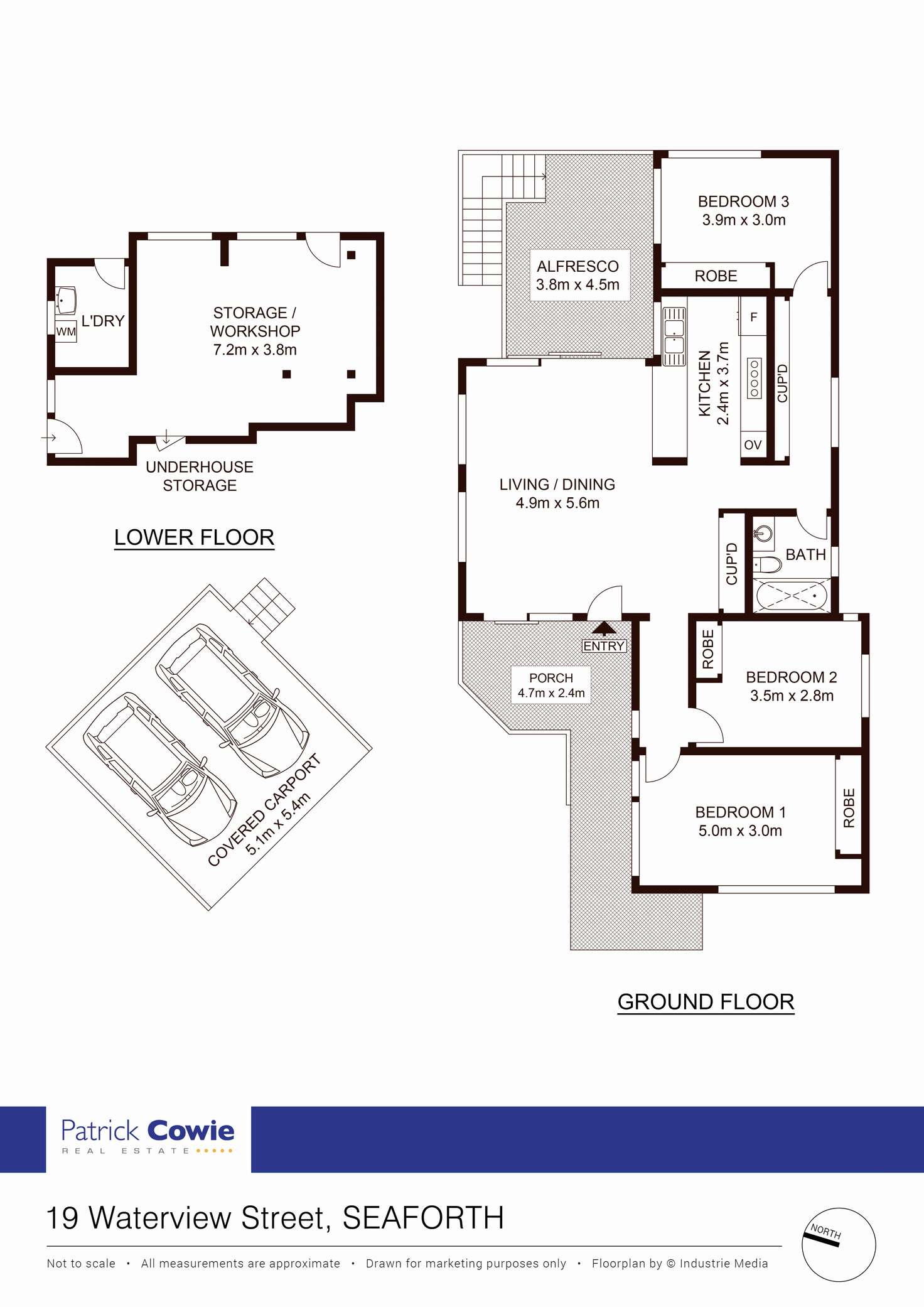 Floorplan of Homely house listing, 19 Waterview St, Seaforth NSW 2092