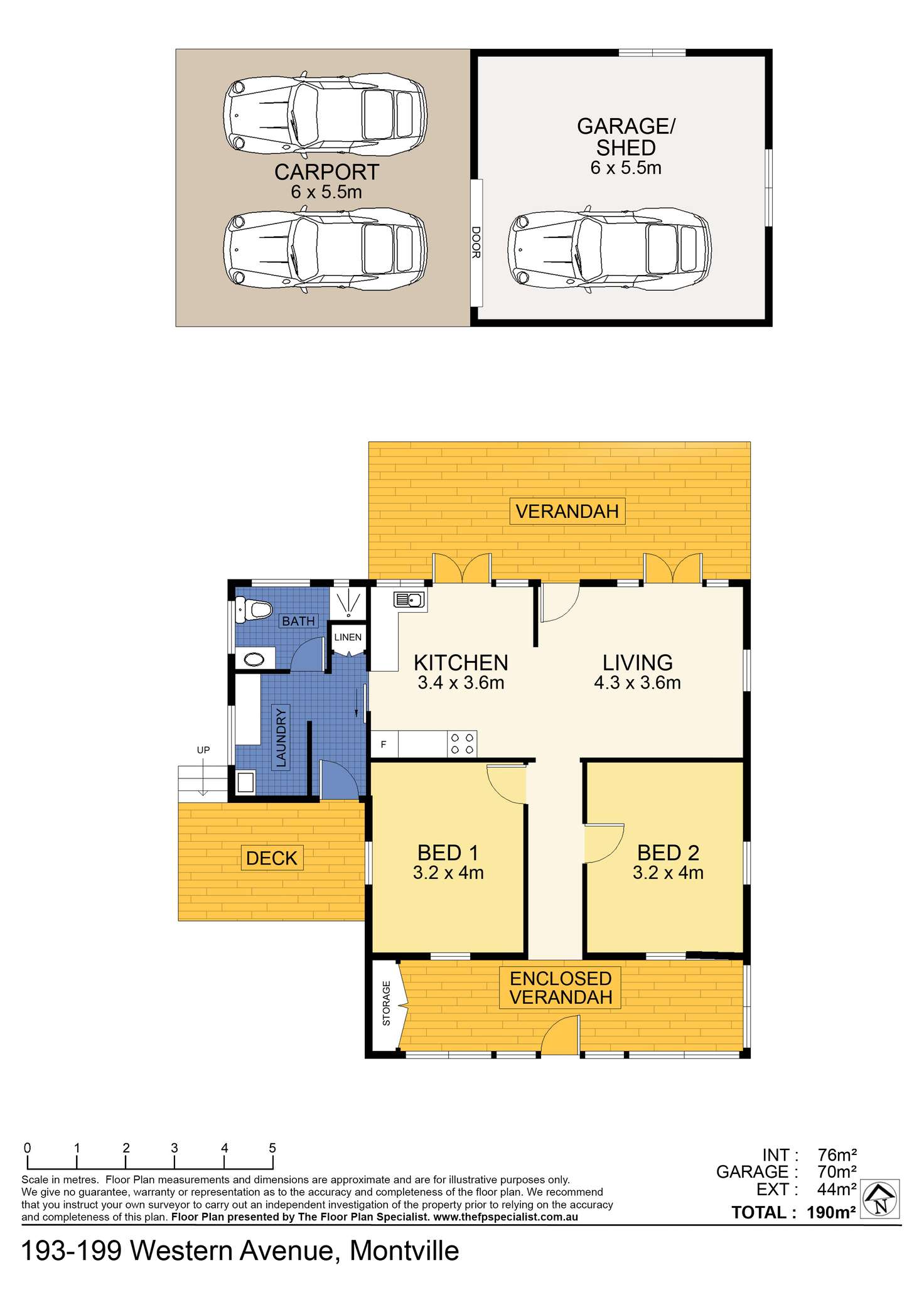 Floorplan of Homely house listing, 193-199 Western Avenue, Montville QLD 4560