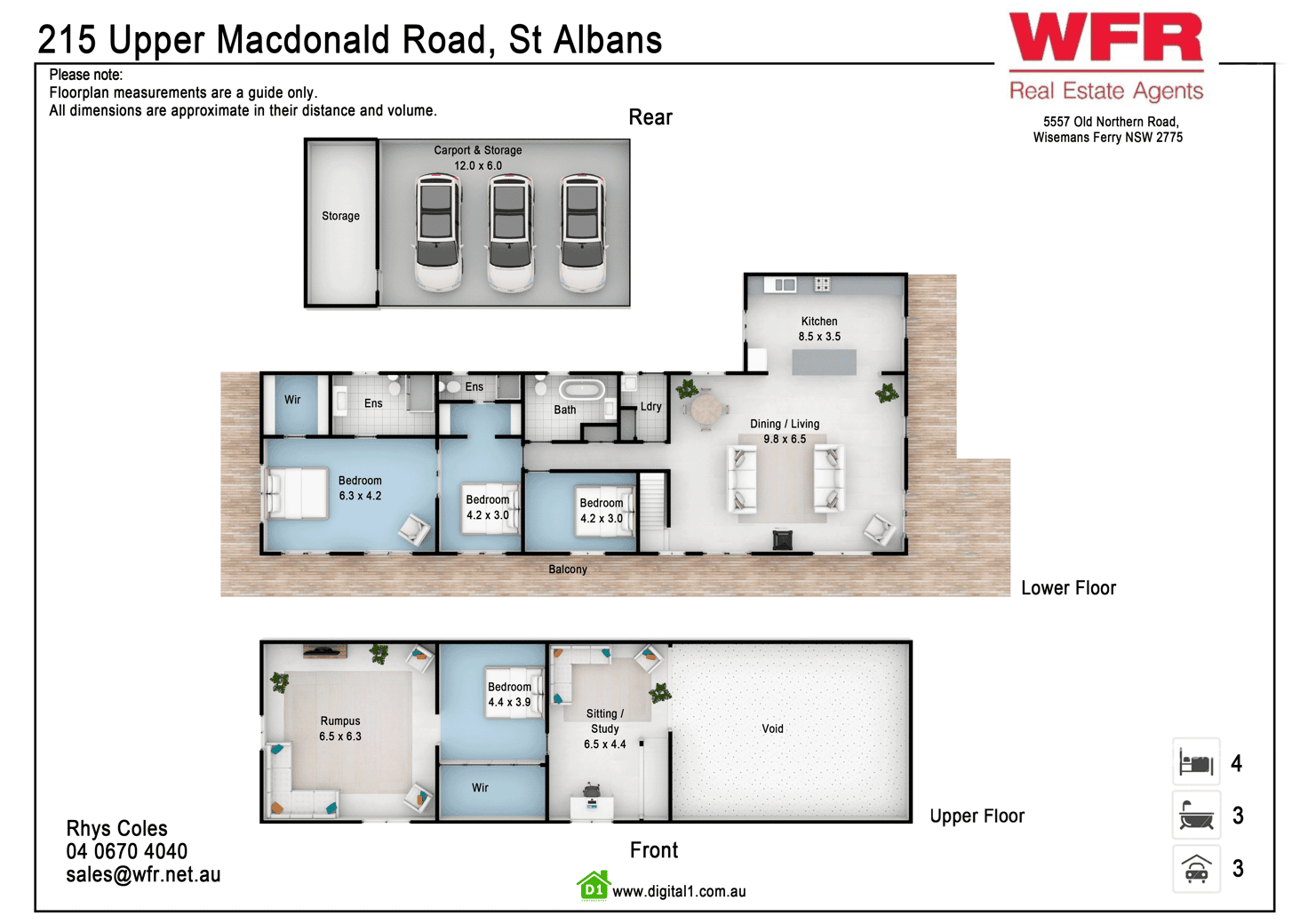 Floorplan of Homely house listing, 215 Upper Macdonald Rd, St Albans NSW 2775