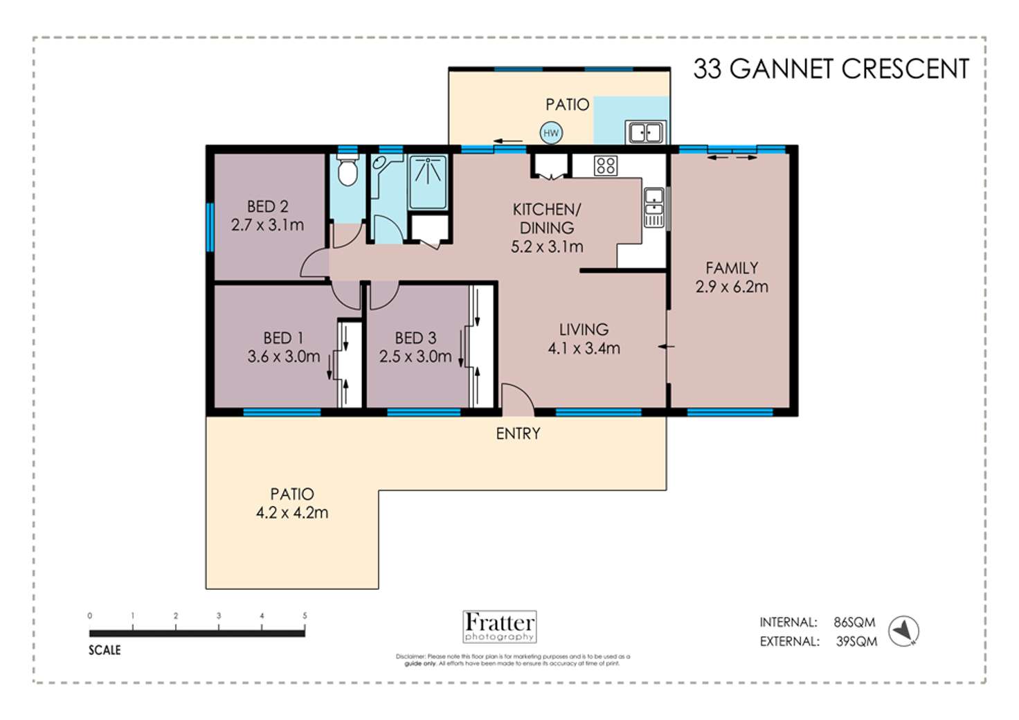 Floorplan of Homely house listing, 33 Gannet Cres, Condon QLD 4815