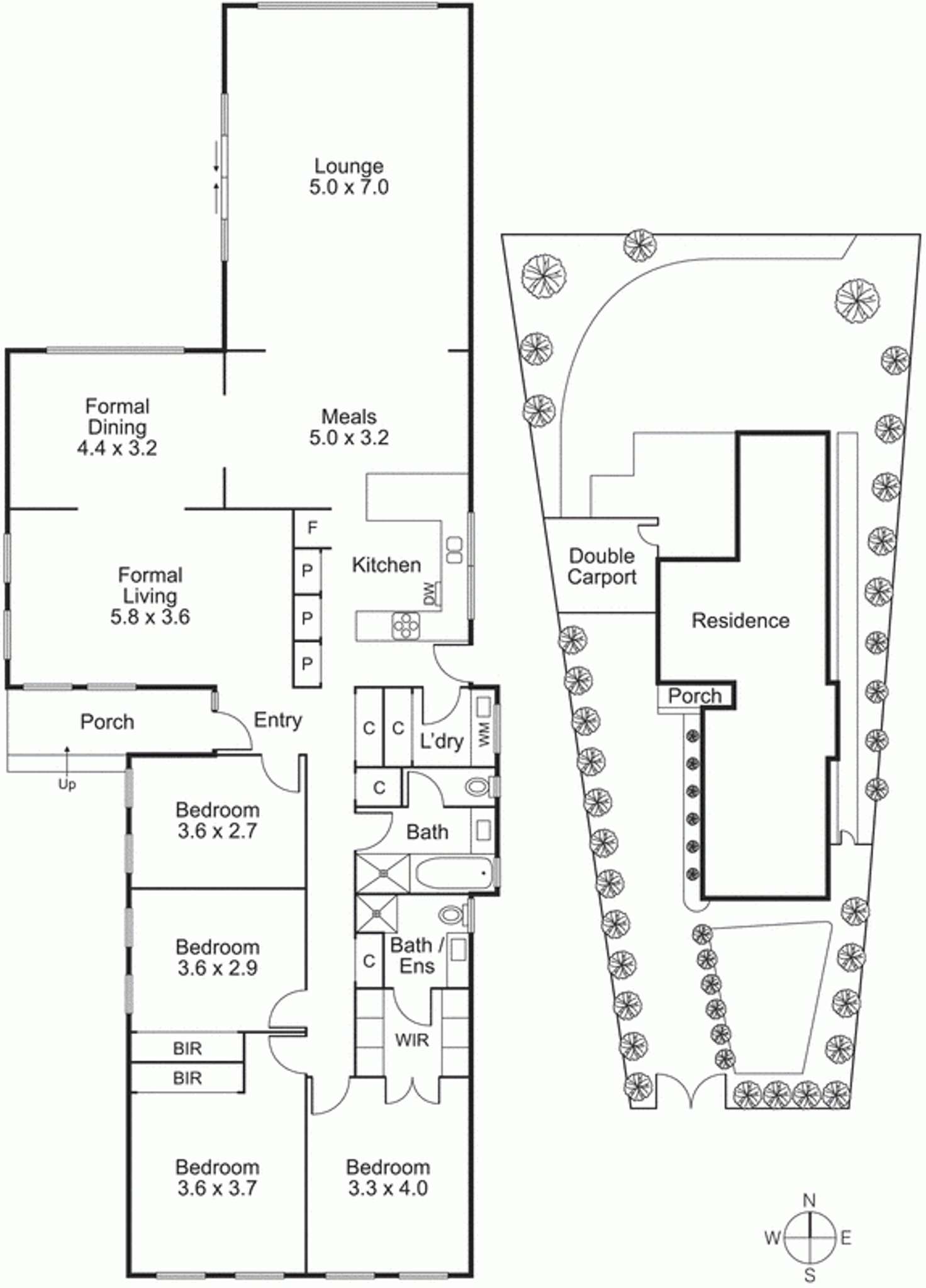 Floorplan of Homely house listing, 33 Kinane St, Brighton VIC 3186