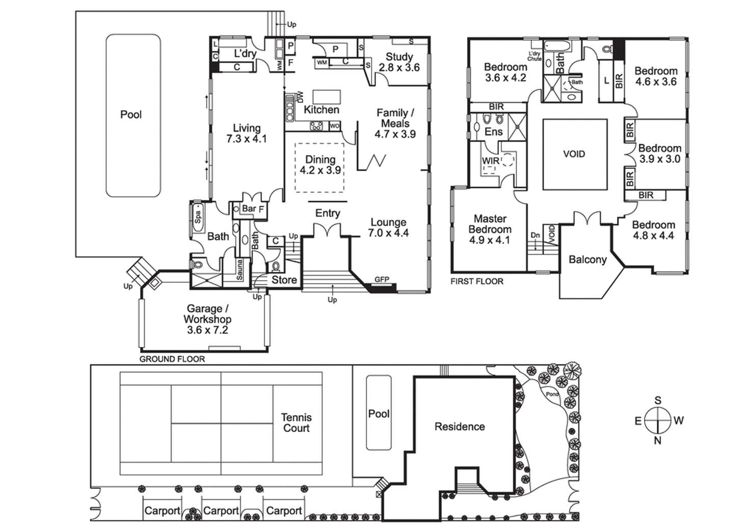 Floorplan of Homely house listing, 154 Esplanade, Brighton VIC 3186