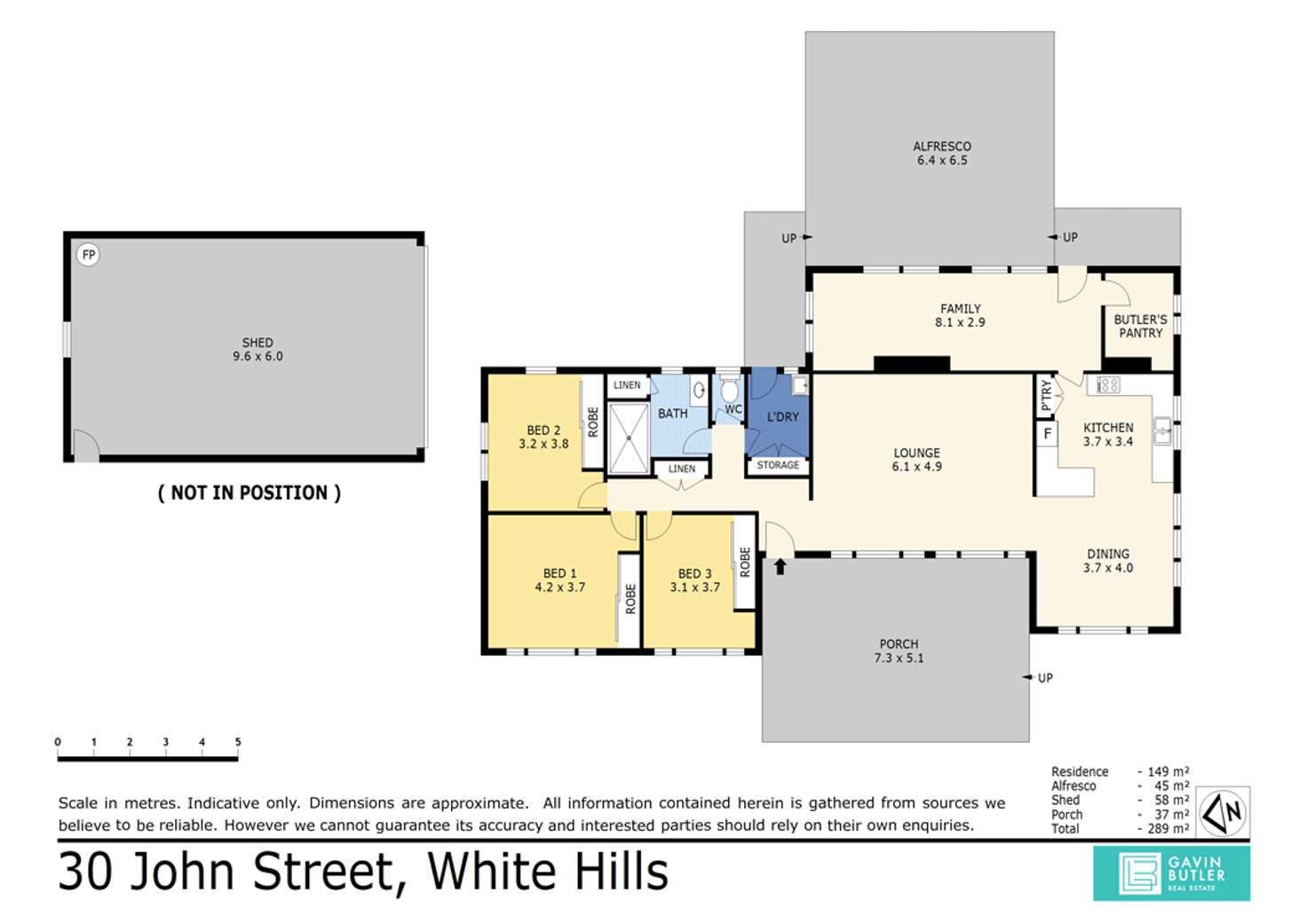 Floorplan of Homely house listing, 30 John St, White Hills VIC 3550