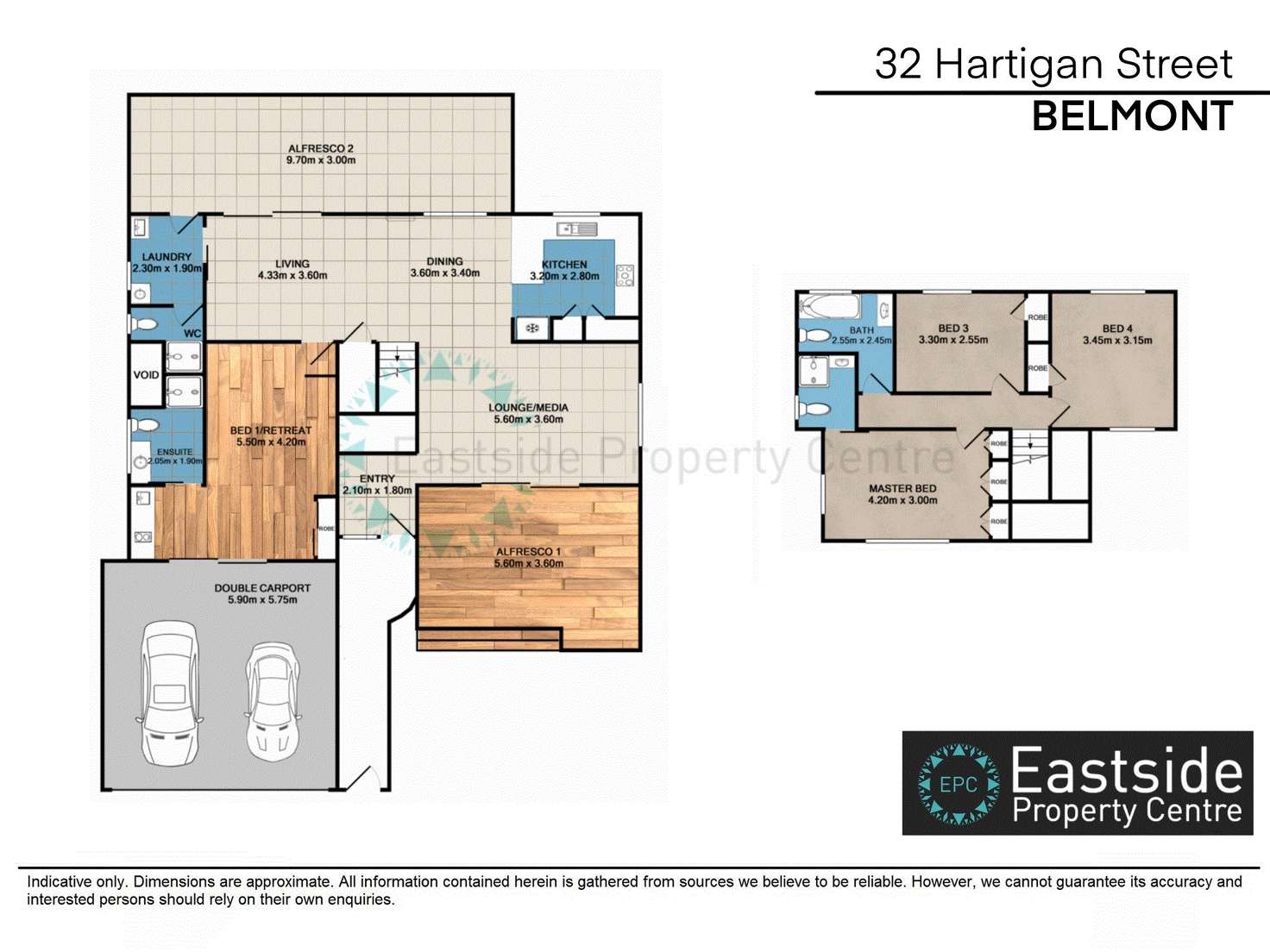 Floorplan of Homely house listing, 32 Hartigan St, Belmont QLD 4153