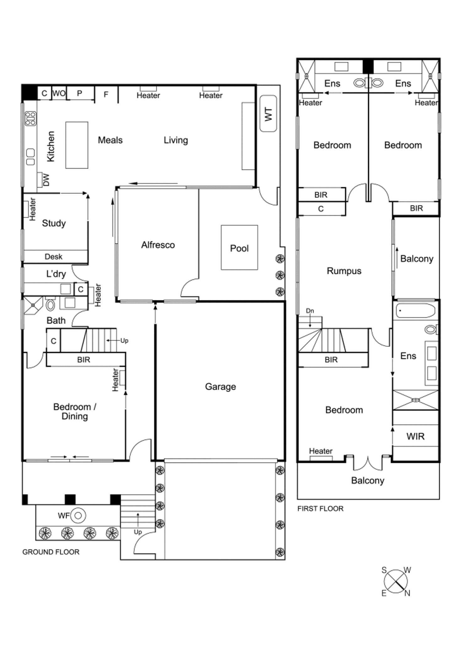 Floorplan of Homely house listing, 66 Well St, Brighton VIC 3186